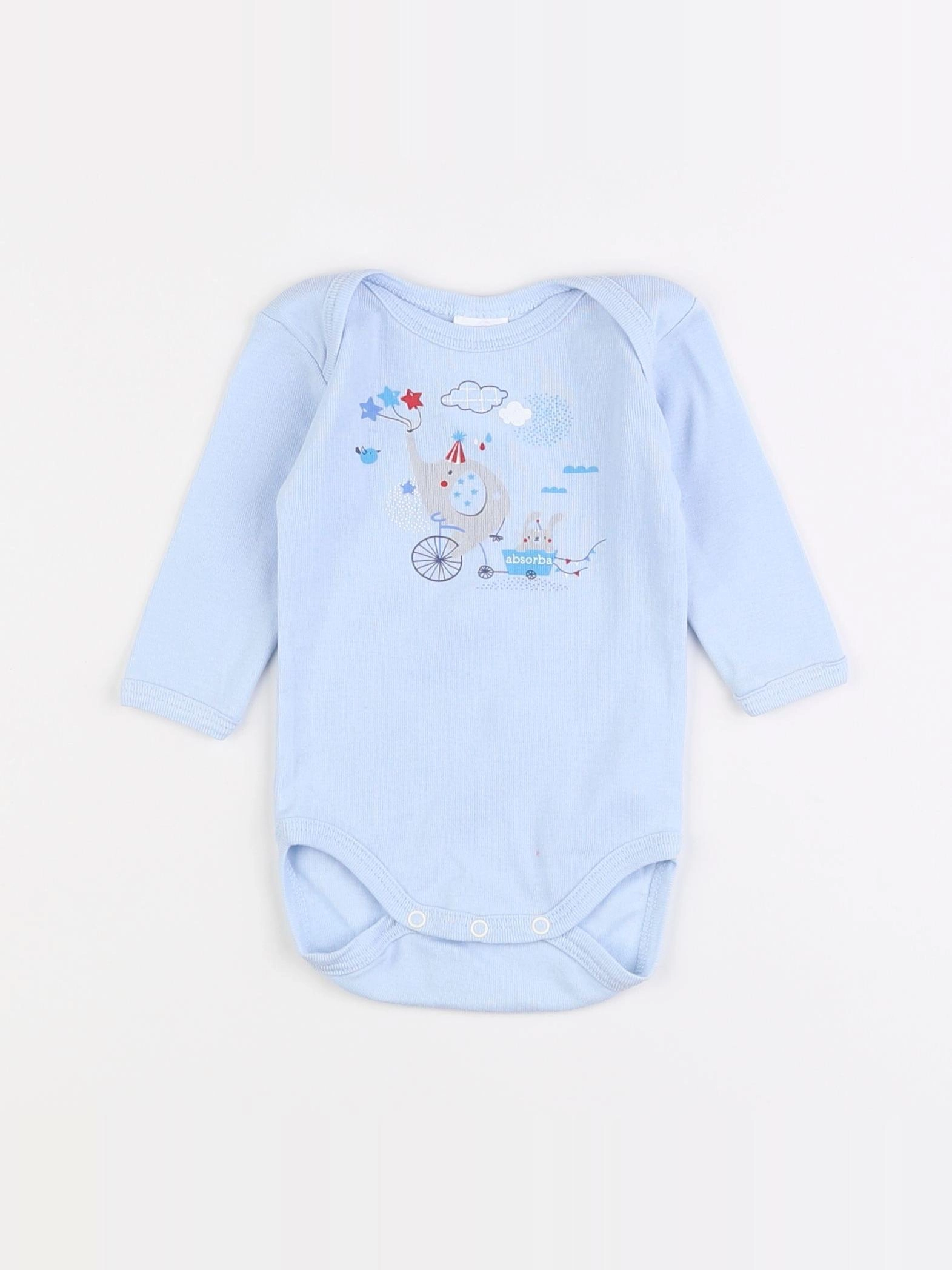 Absorba - body bleu - 3 mois