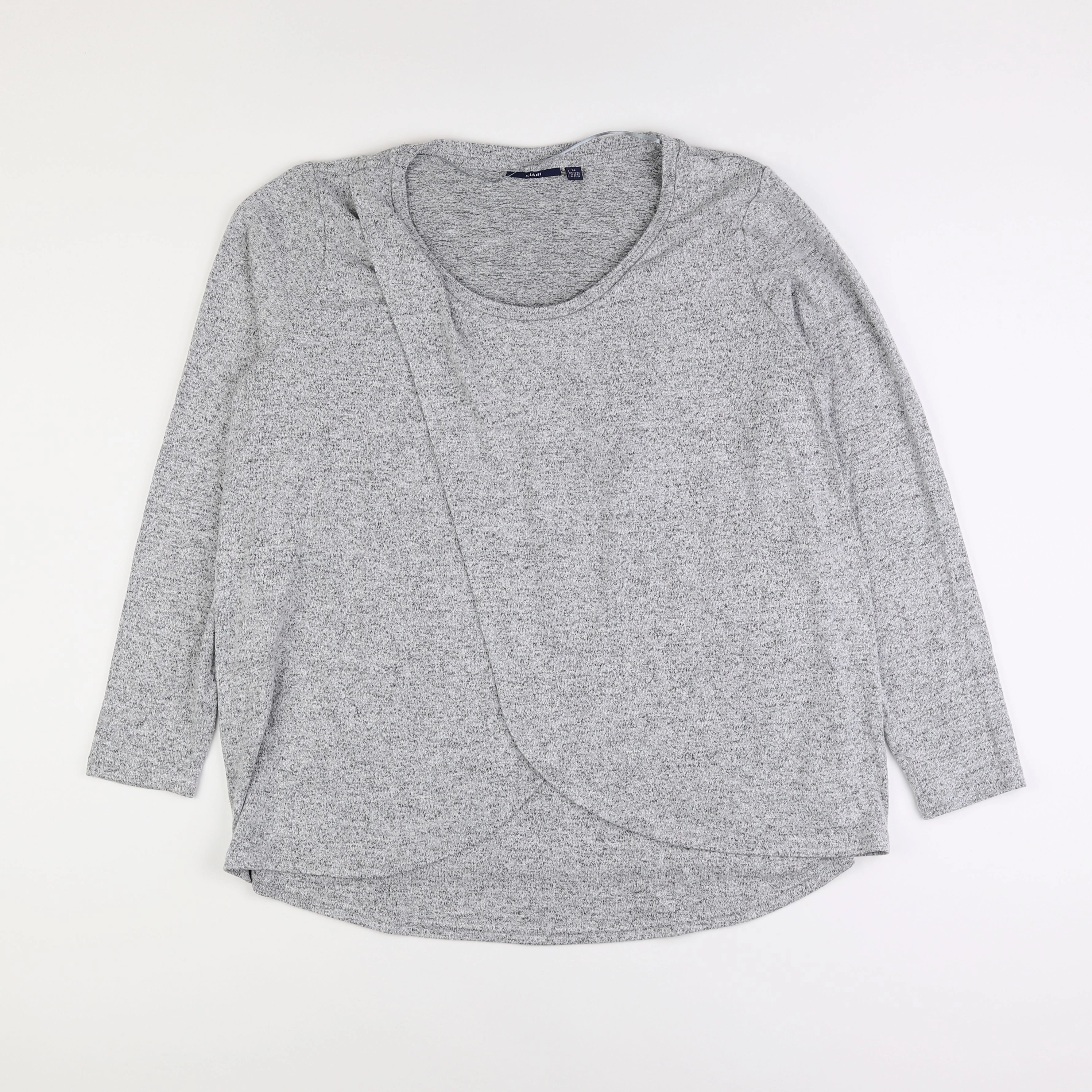 Kiabi - pull grossesse gris - 46 à 48