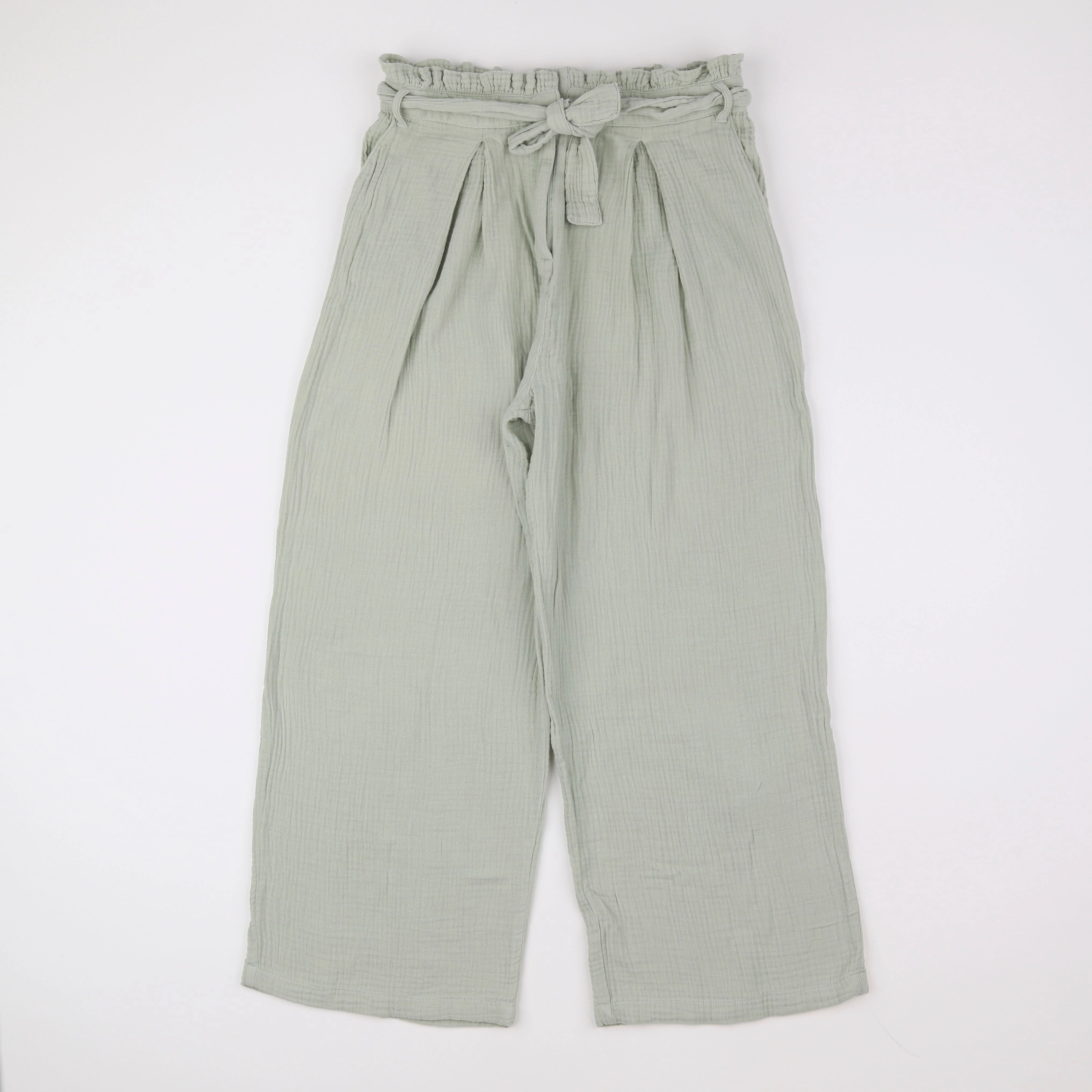 Vertbaudet - pantalon vert - 14 ans