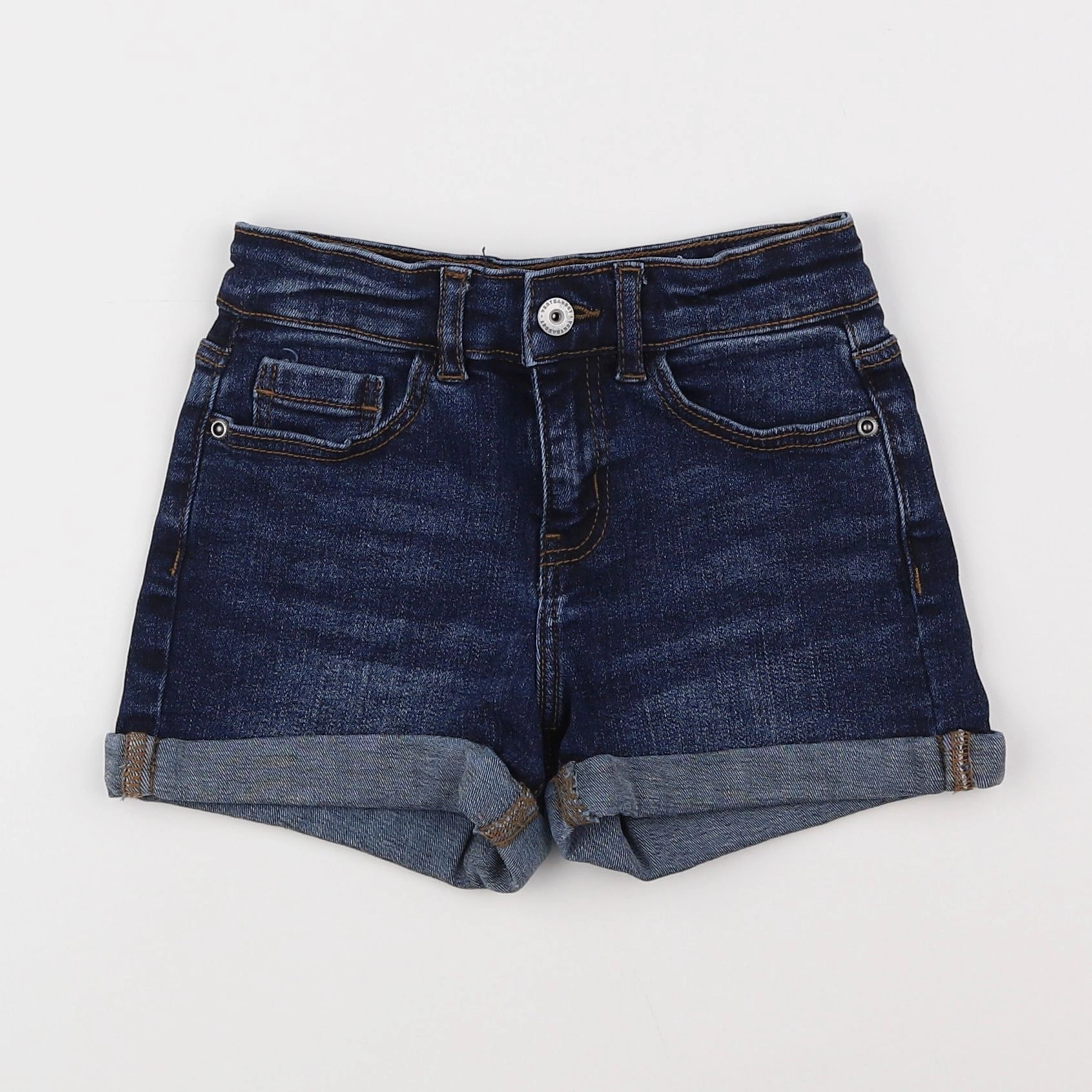 Vertbaudet - short bleu - 6 ans