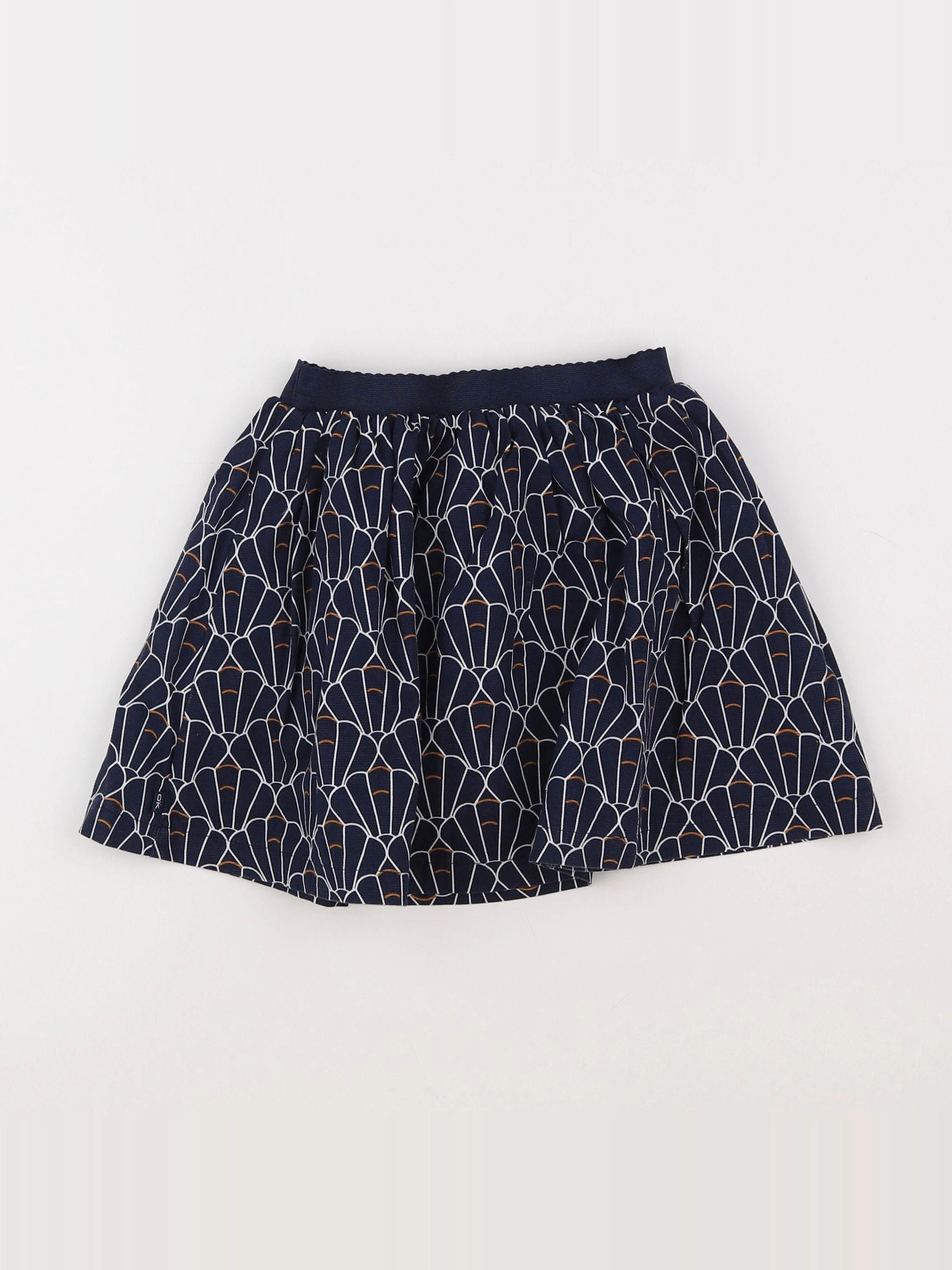 Okaidi - jupe bleu - 5 ans