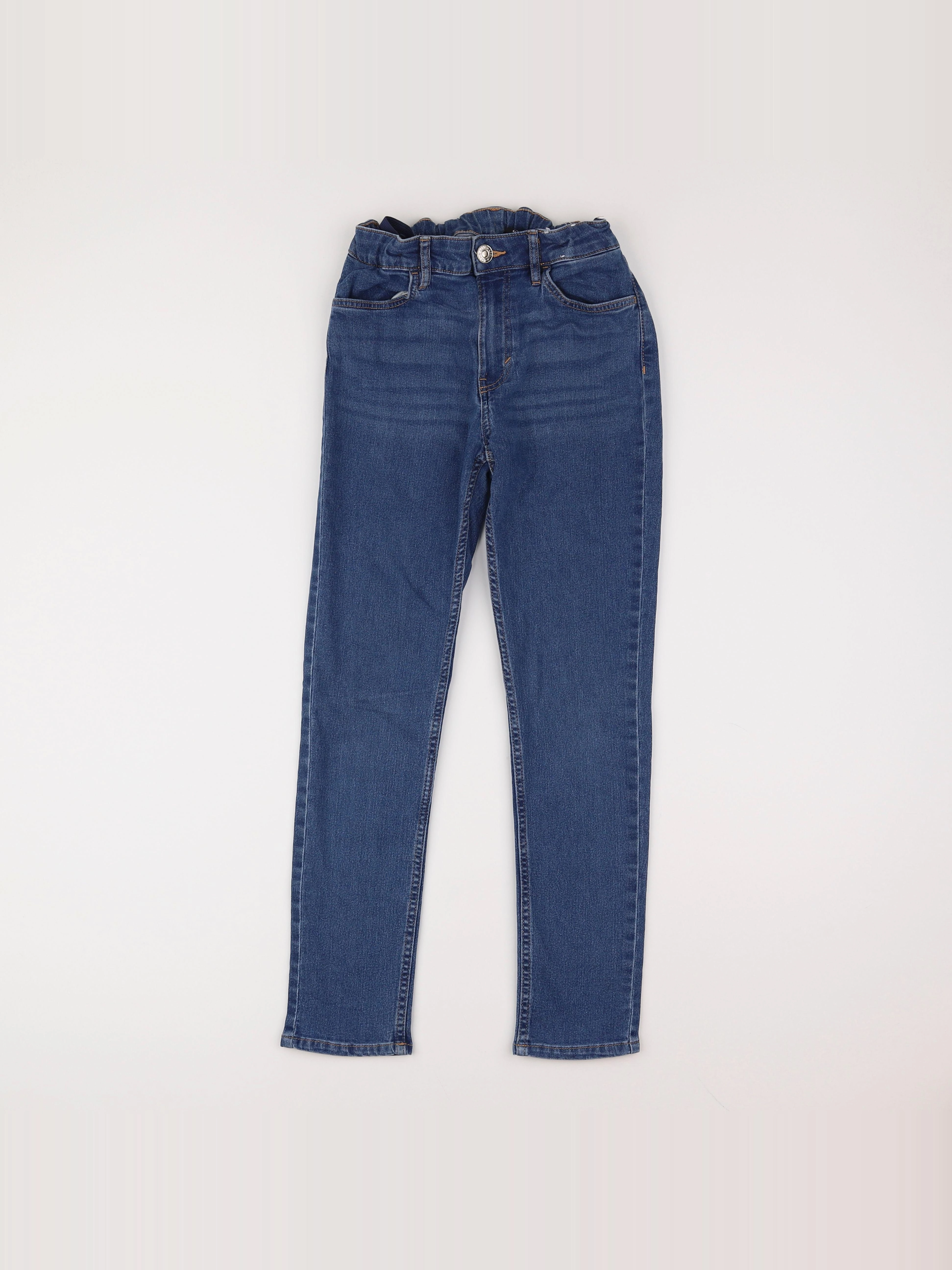 H&M - jean bleu - 11/12 ans