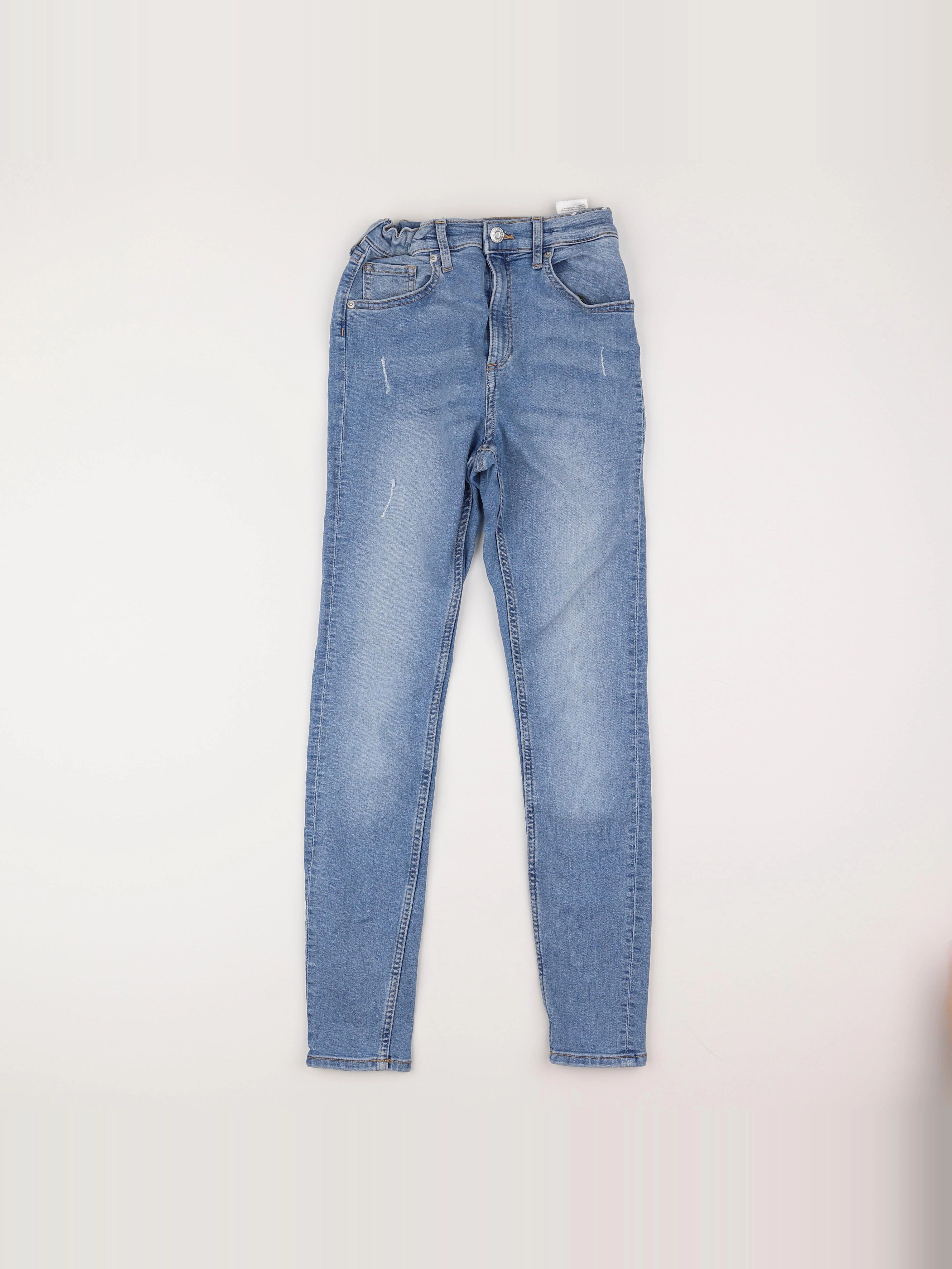 H&M - jean bleu - 11/12 ans