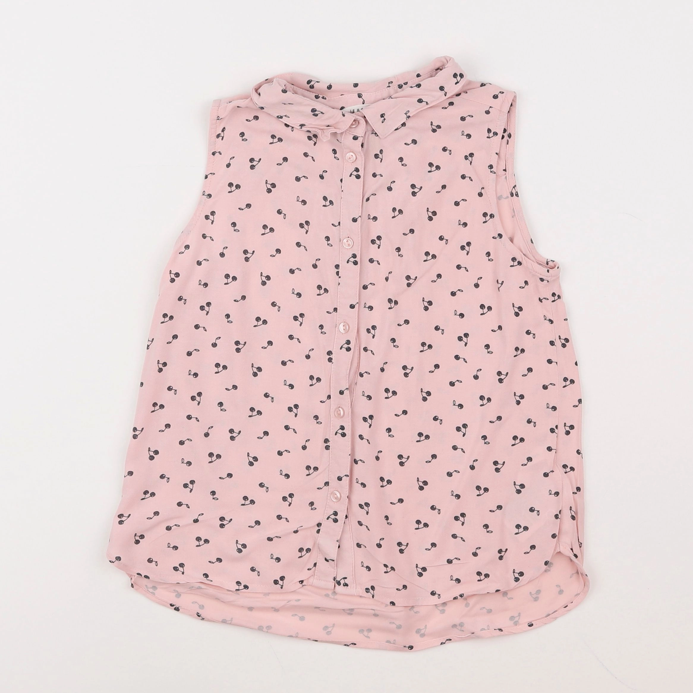 H&M - blouse rose - 8/9 ans