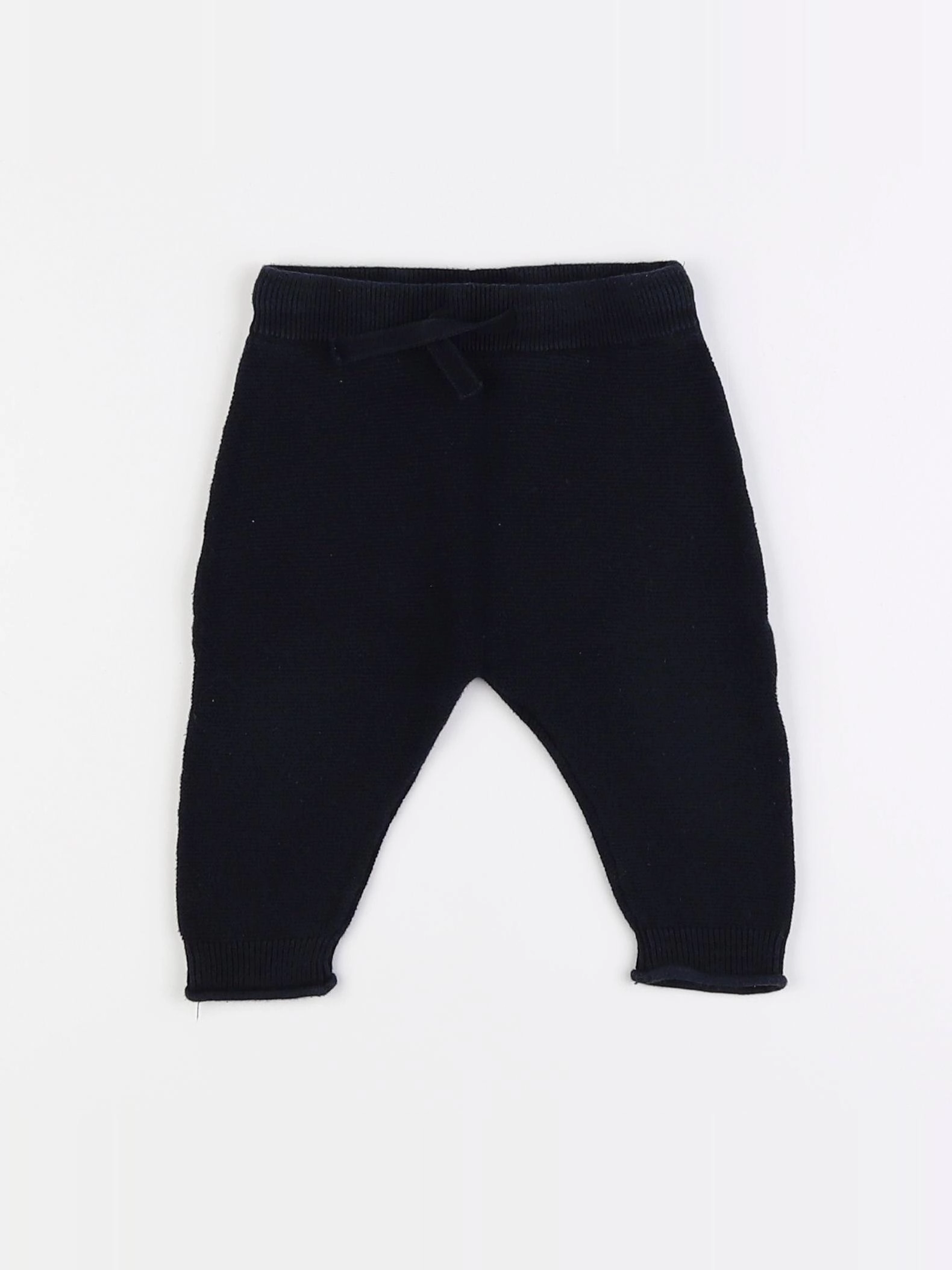 H&M - legging bleu - 6 mois