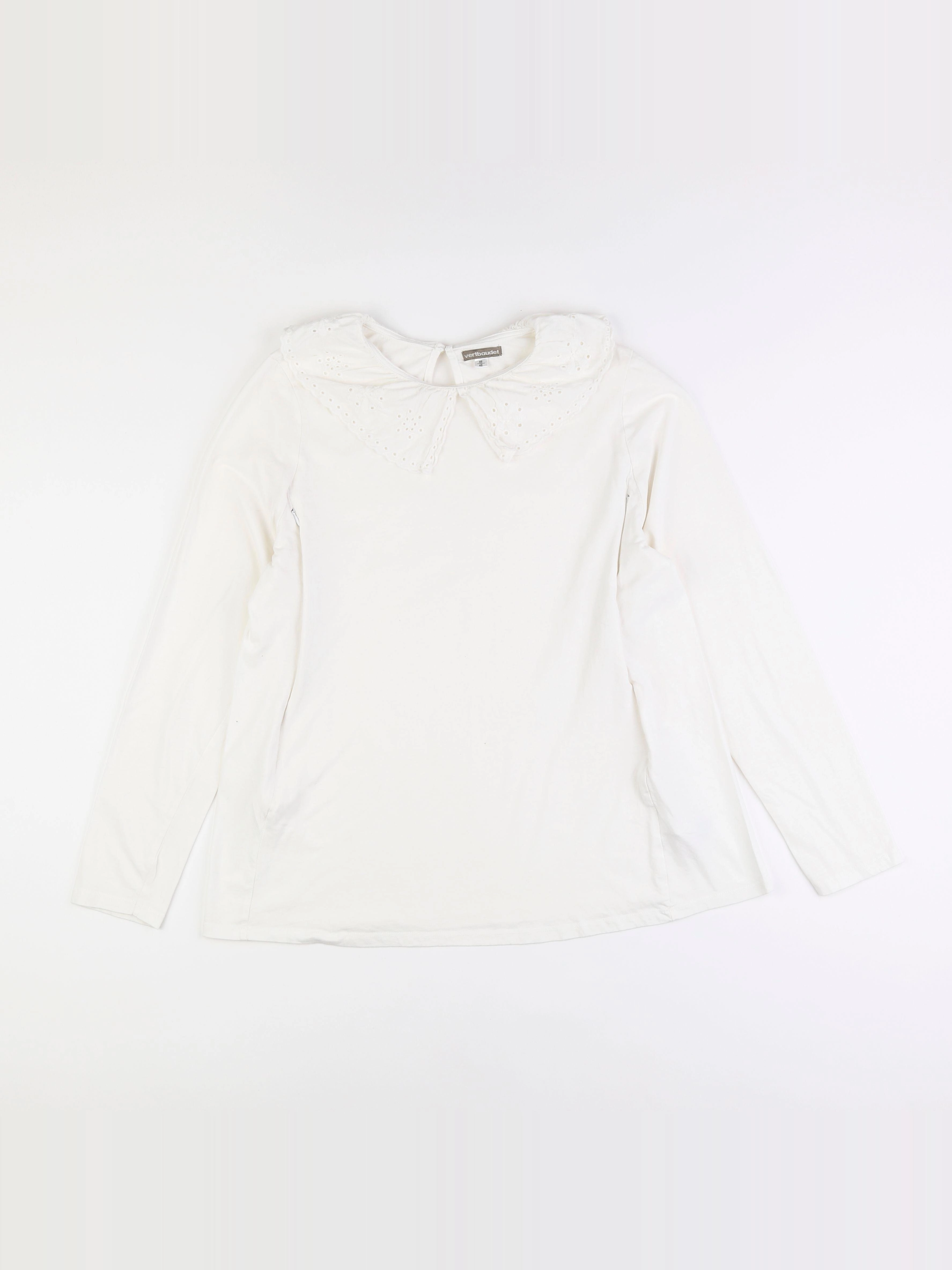 Vertbaudet - tee-shirt grossesse blanc - 46 à 48