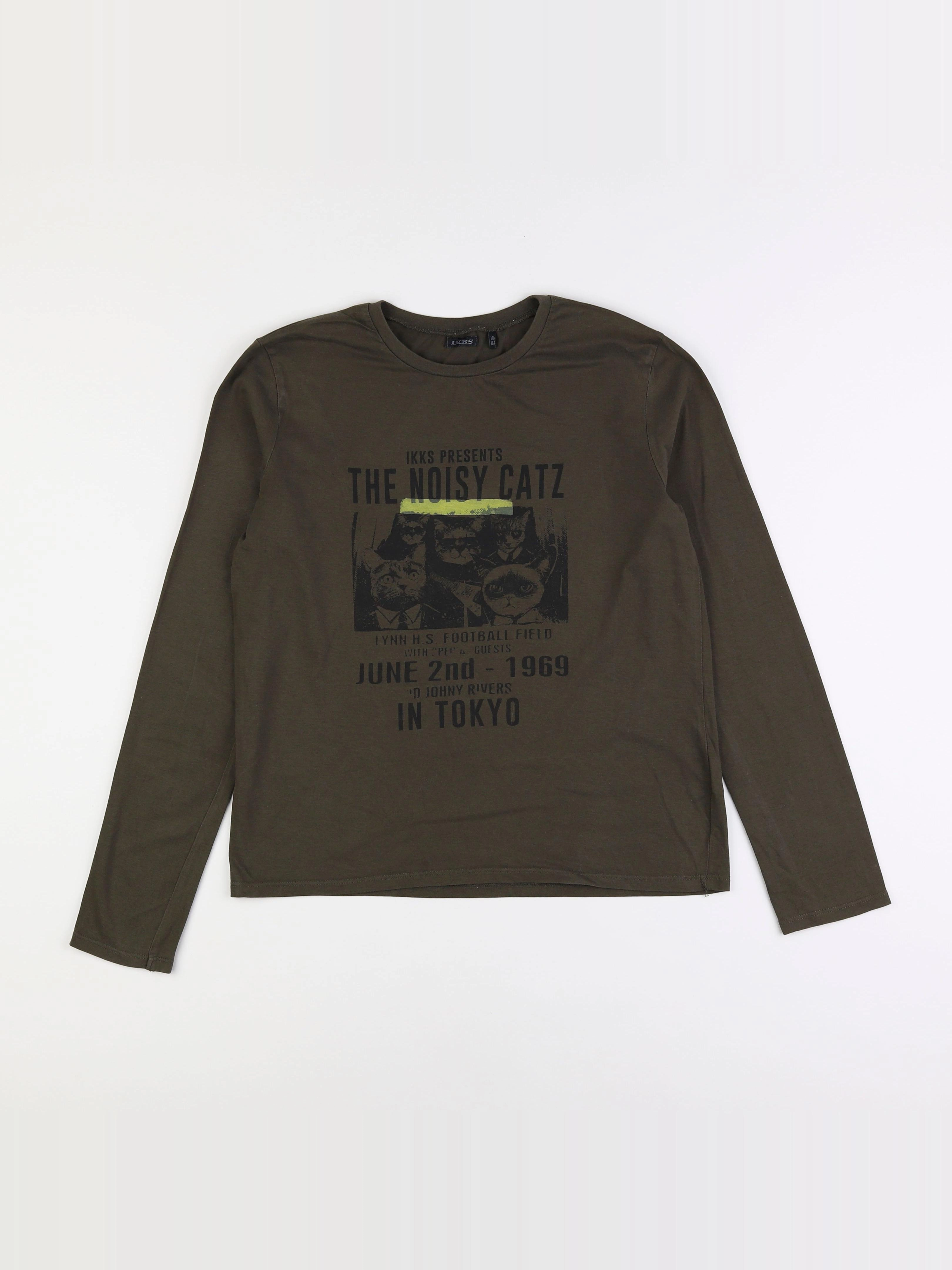 IKKS - tee-shirt vert - 14 ans