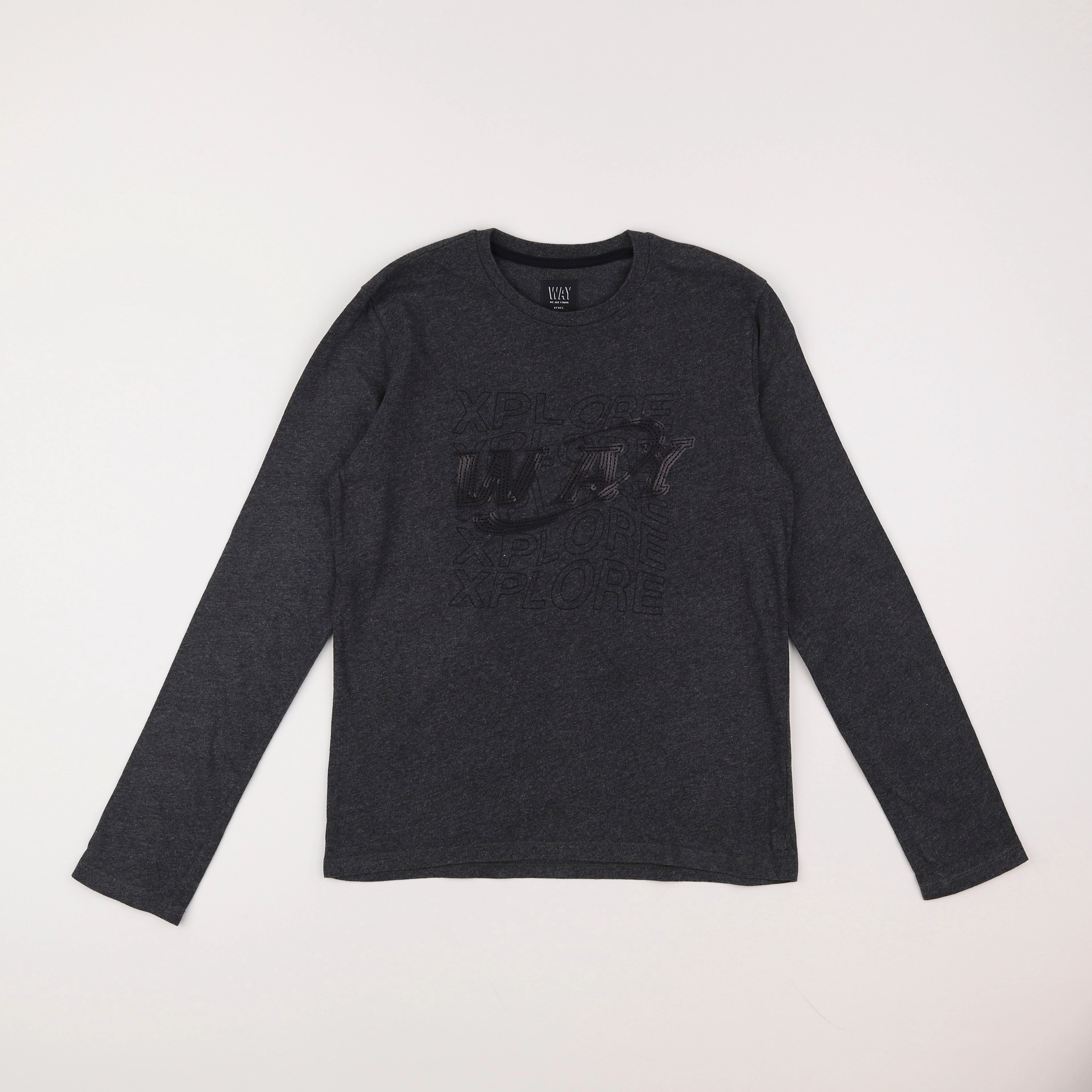 IKKS - tee-shirt gris - 12 ans