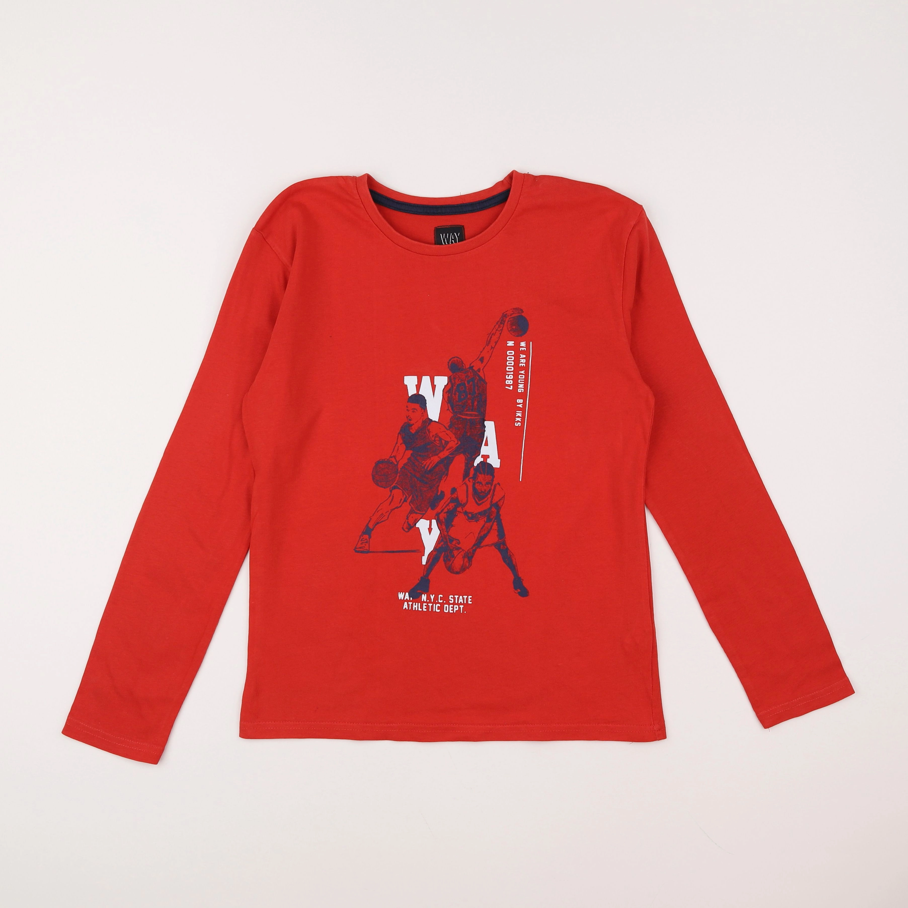 IKKS - tee-shirt rouge - 12 ans