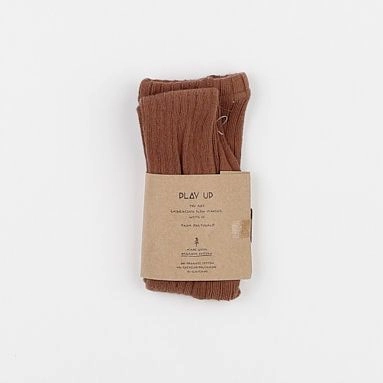 Play Up - collants marron - 3/6 mois