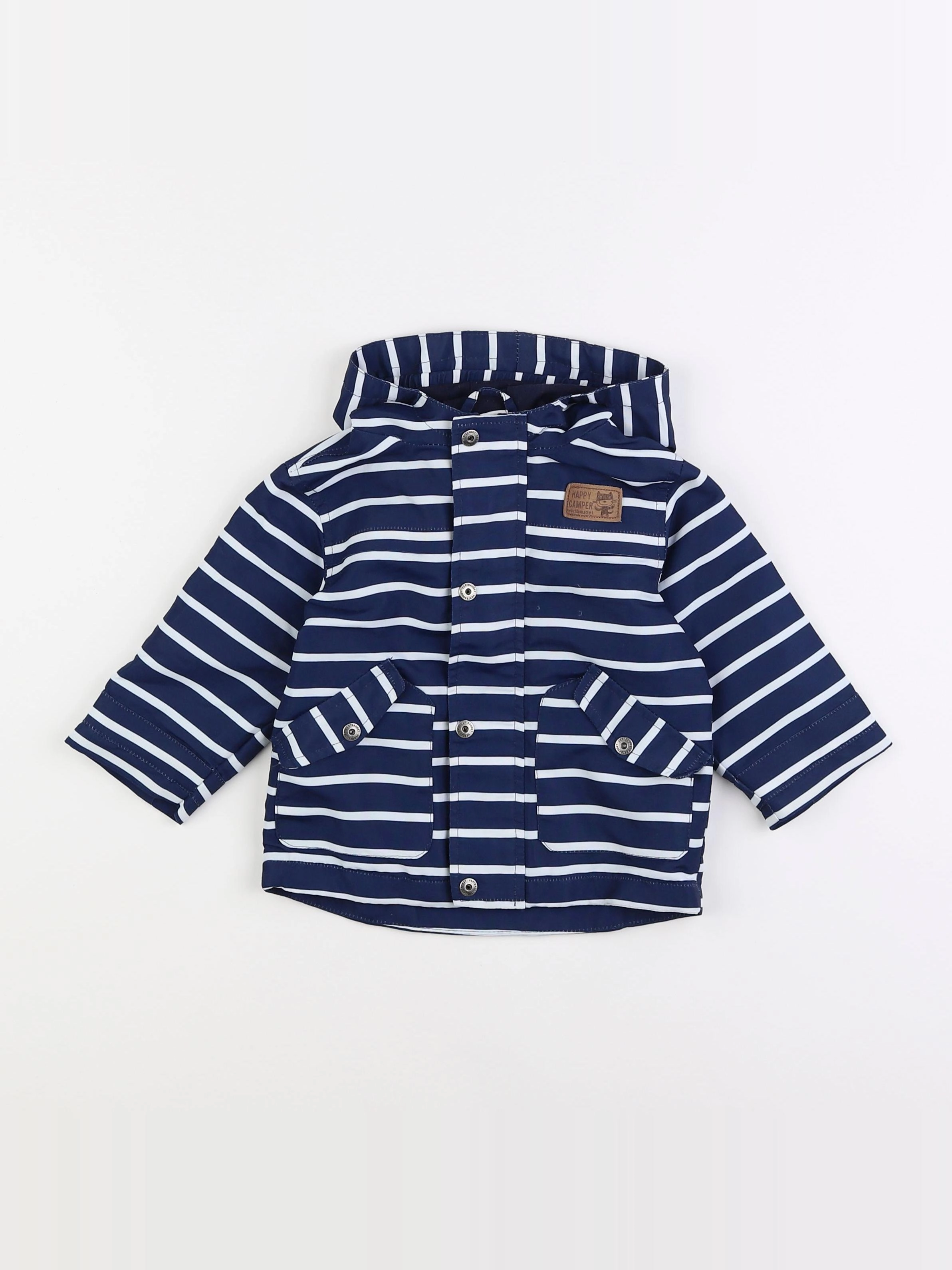 Vertbaudet - veste bleu - 12 mois