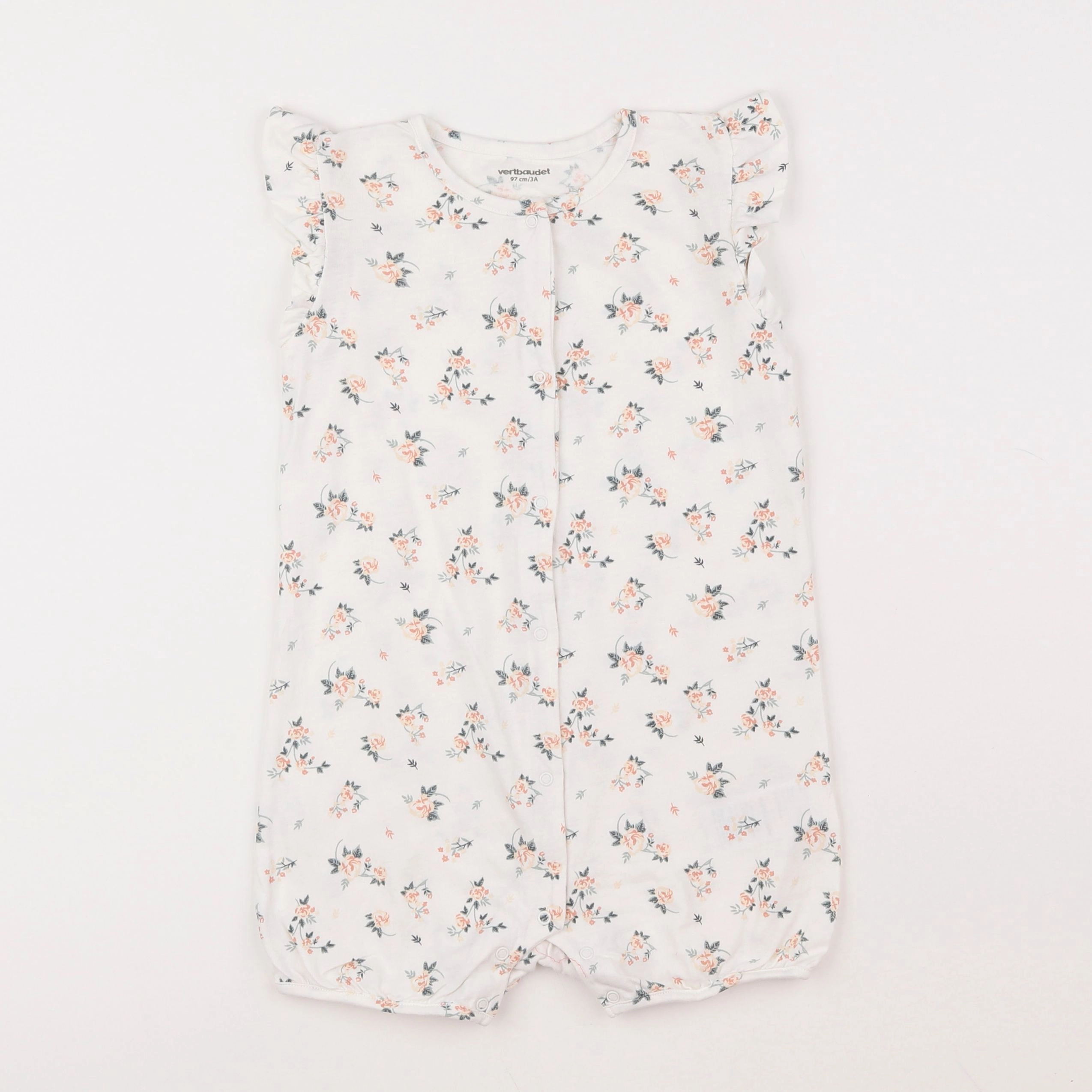 Vertbaudet - pyjama coton multicolore - 3 ans