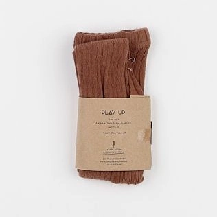 Play Up - collants marron - 3/4 ans