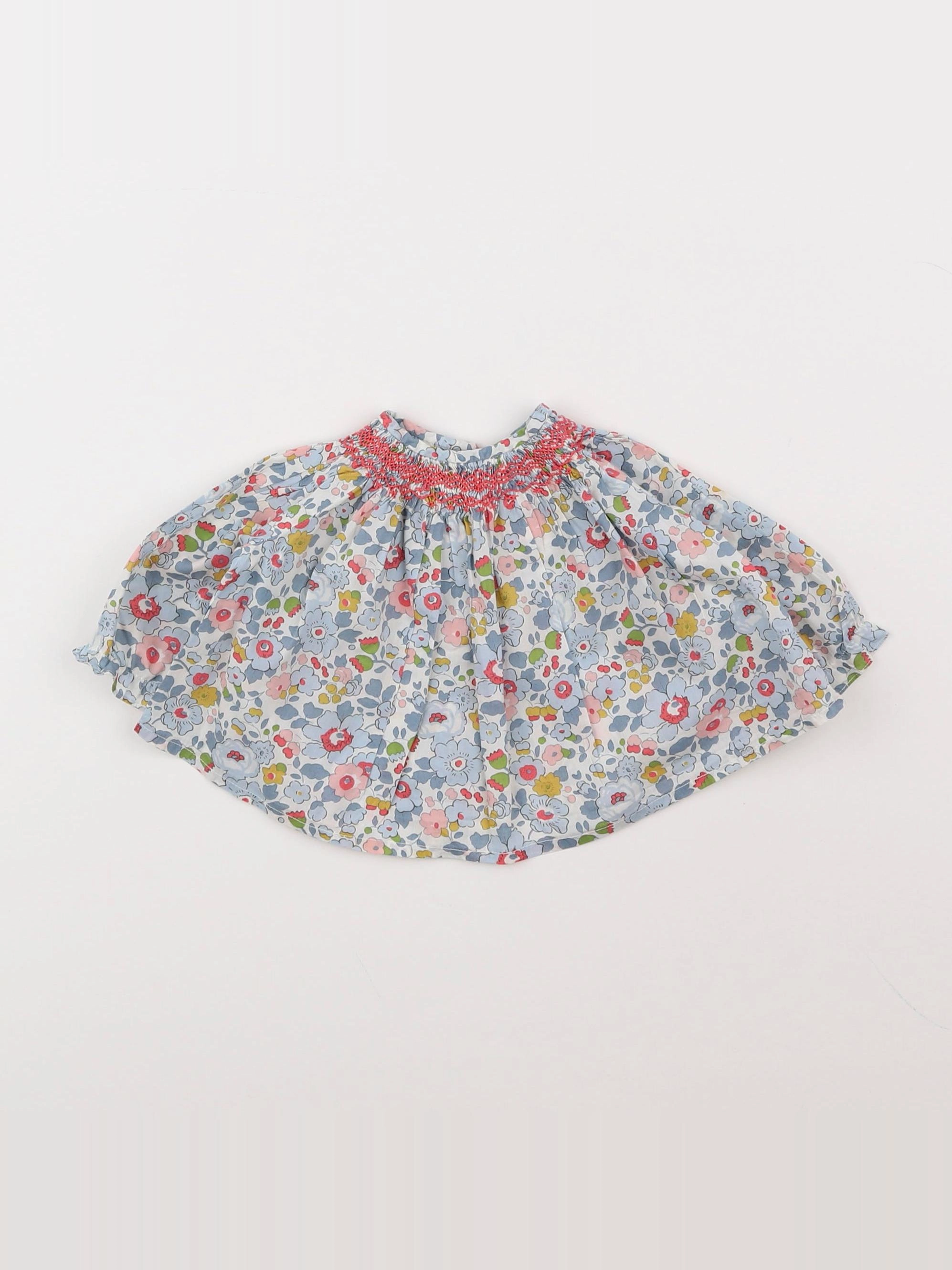 Bonpoint - blouse multicolore - 1 mois