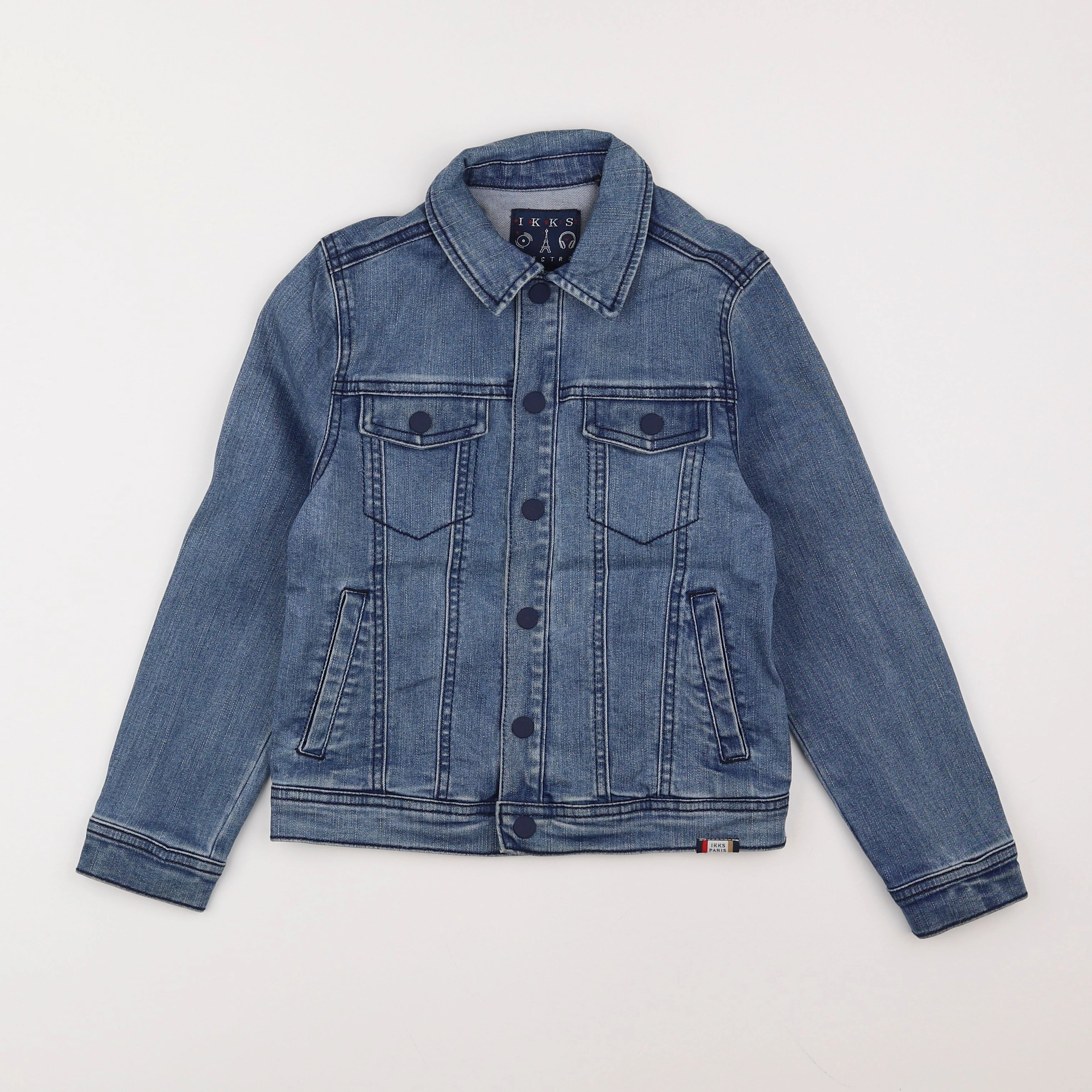 IKKS - veste bleu - 9 ans