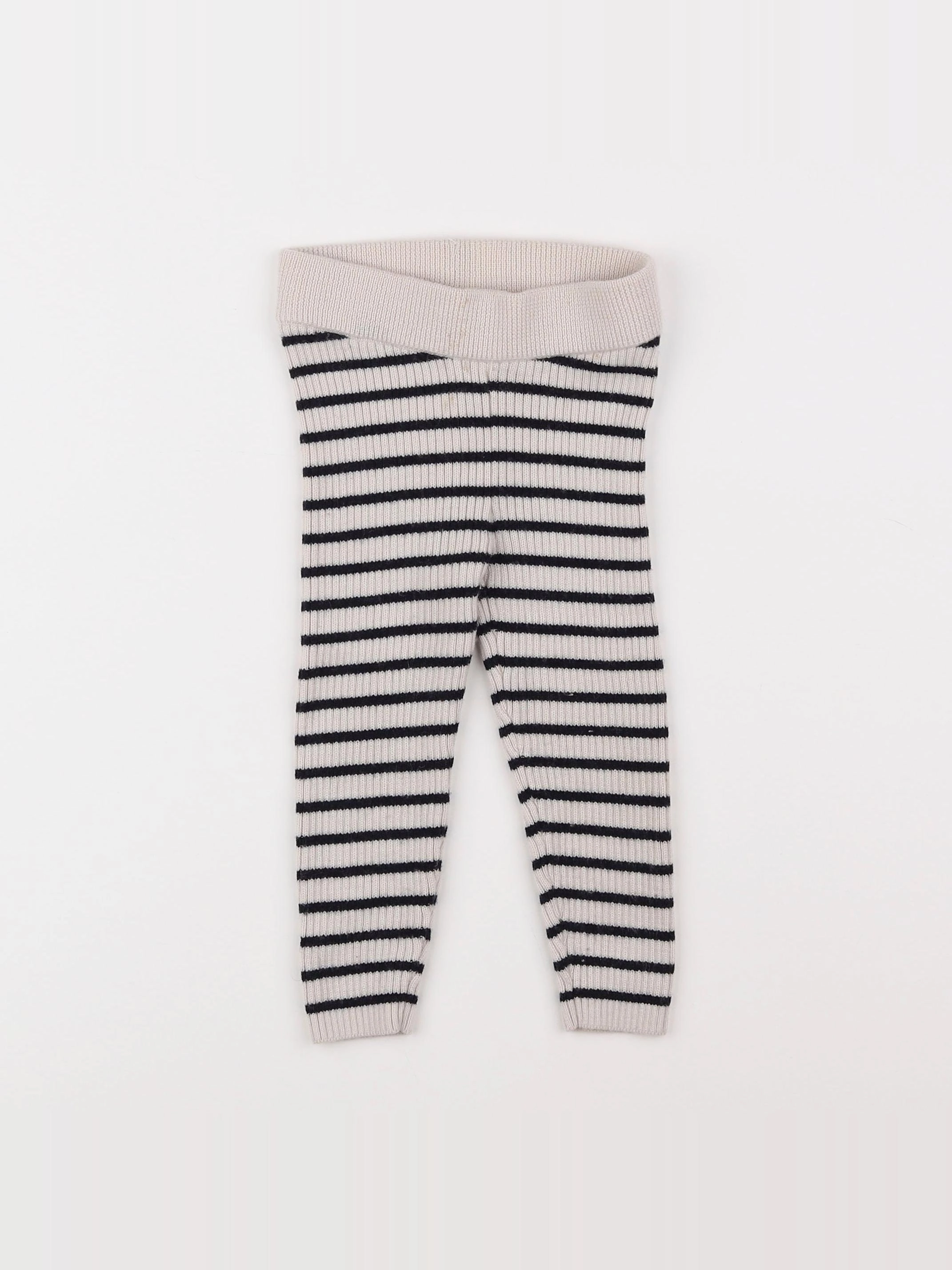 FUB - legging beige, noir - 12 mois