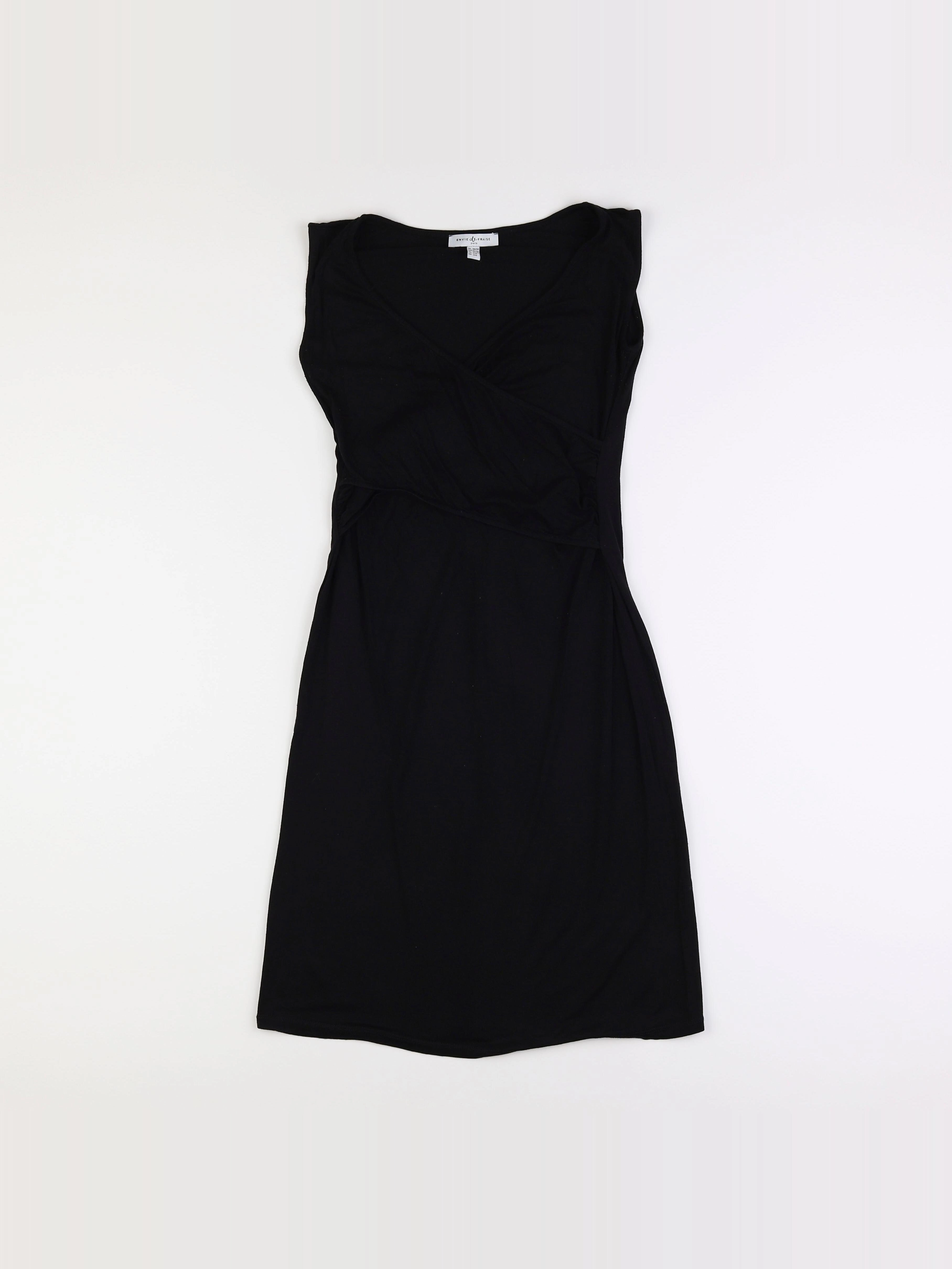Envie de fraise - robe allaitement noir - 34 à 36