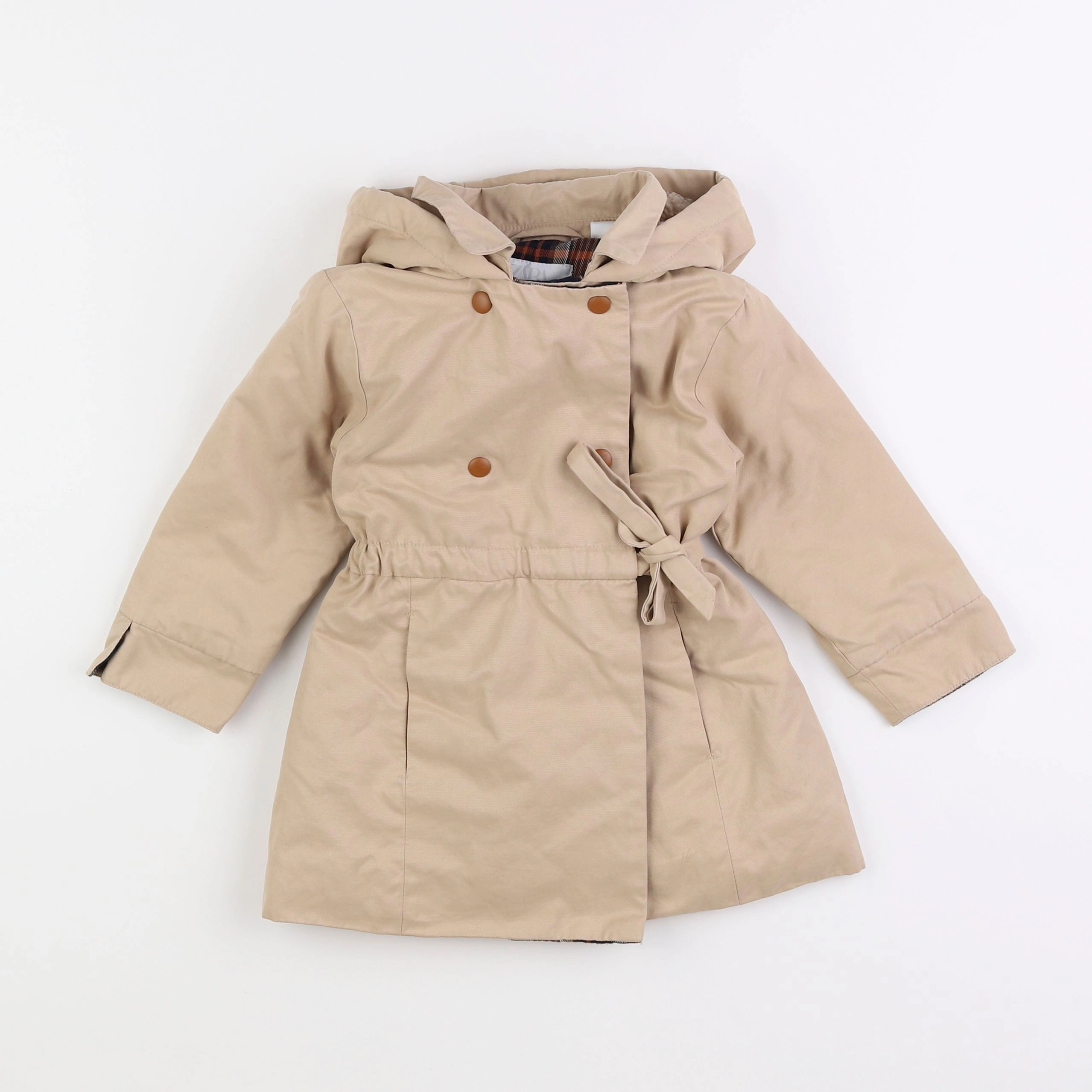 Zara - trench beige - 2/3 ans