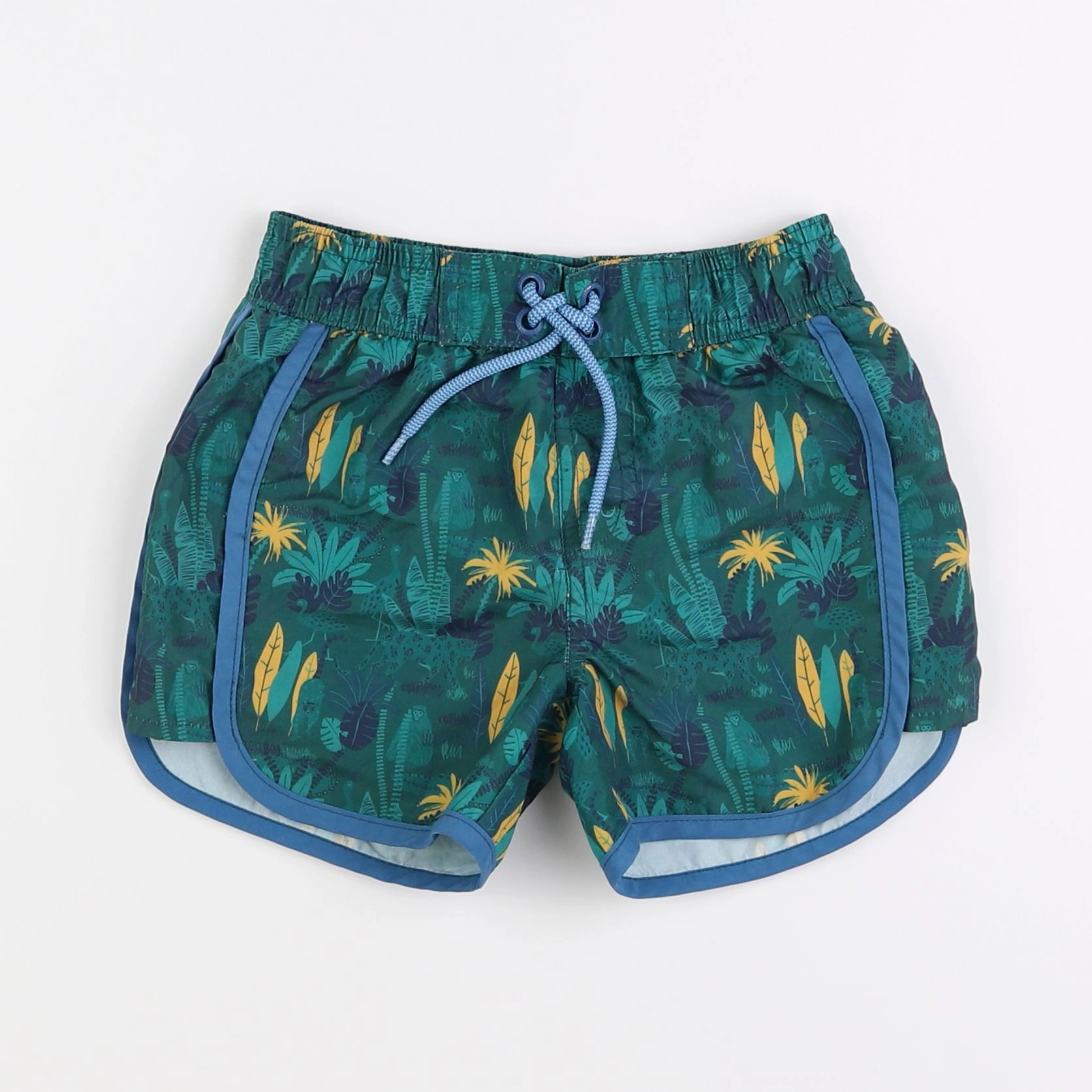 Vertbaudet - maillot de bain vert - 4 ans