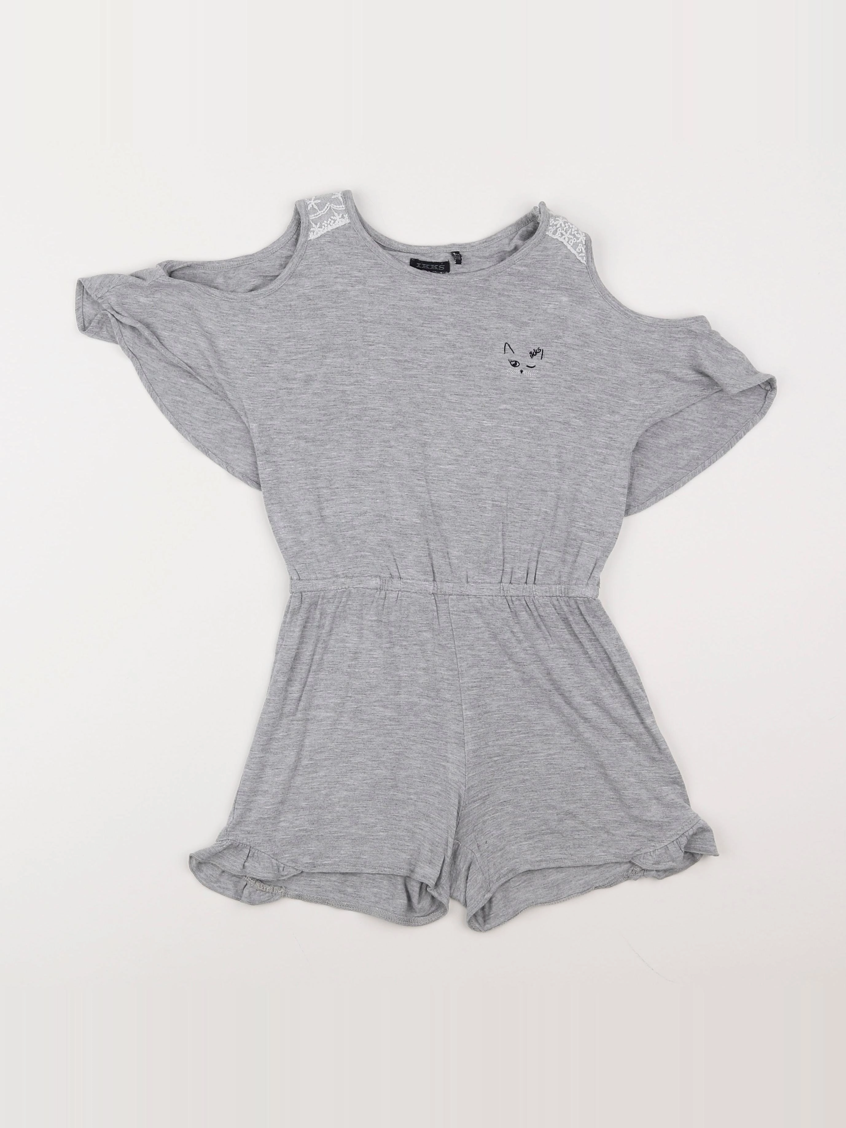 IKKS - combinaison gris - 6 ans