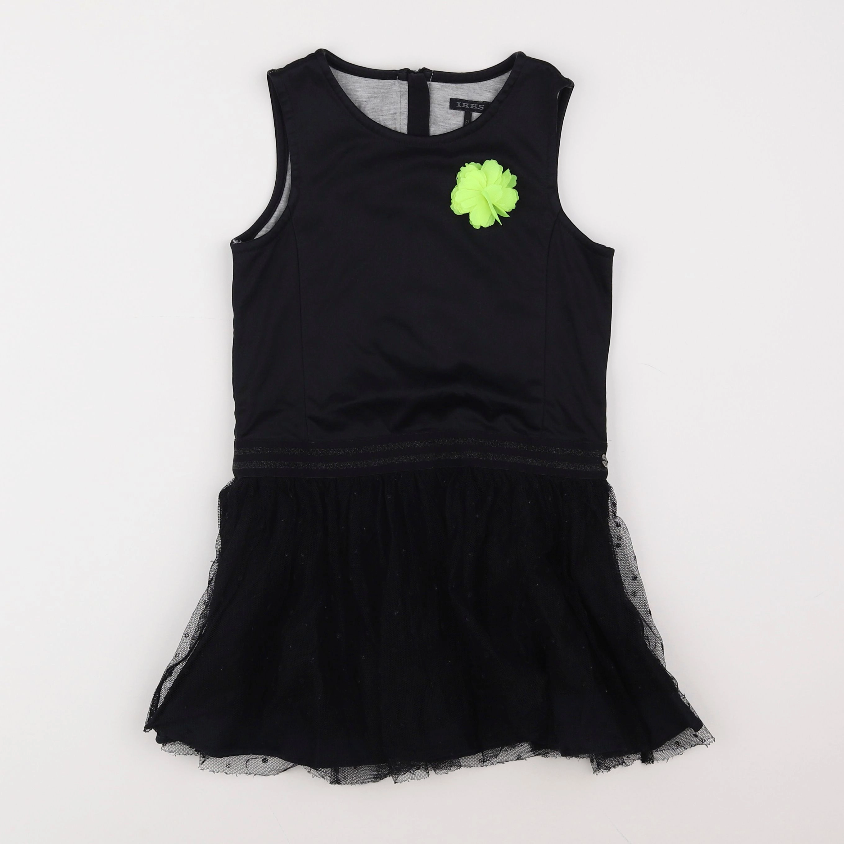 IKKS - robe noir - 6 ans
