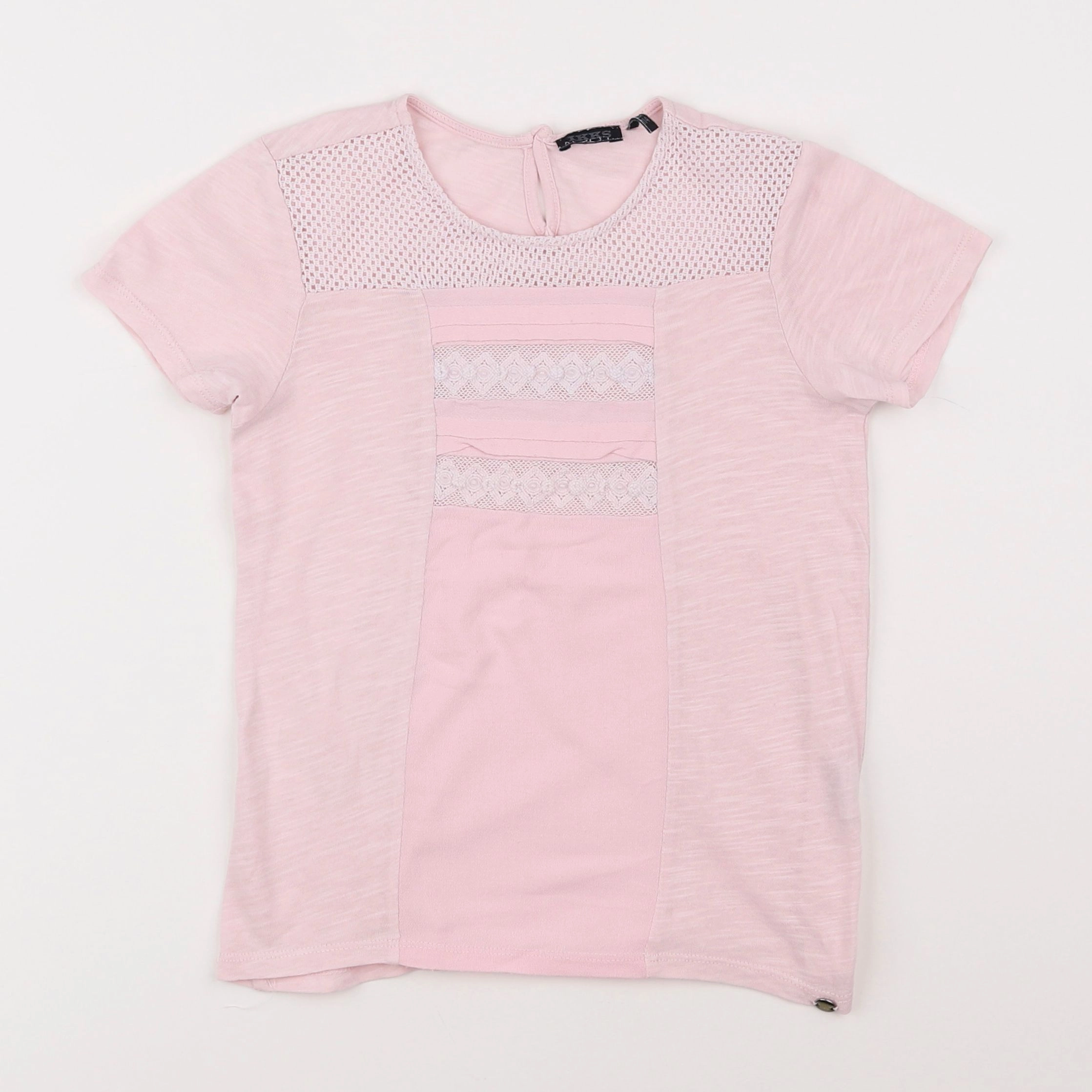 IKKS - tee-shirt rose - 6 ans