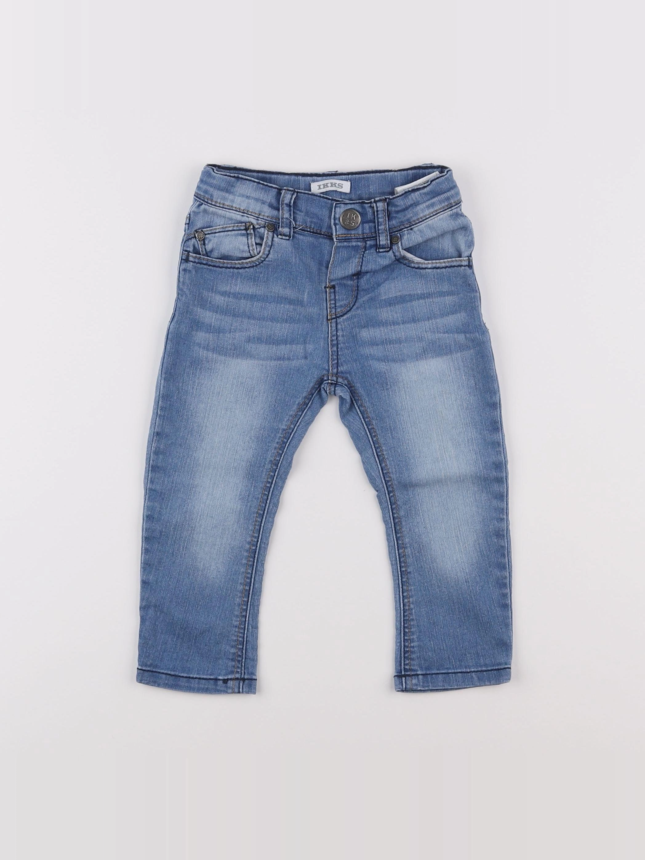 IKKS - jean bleu - 12 mois