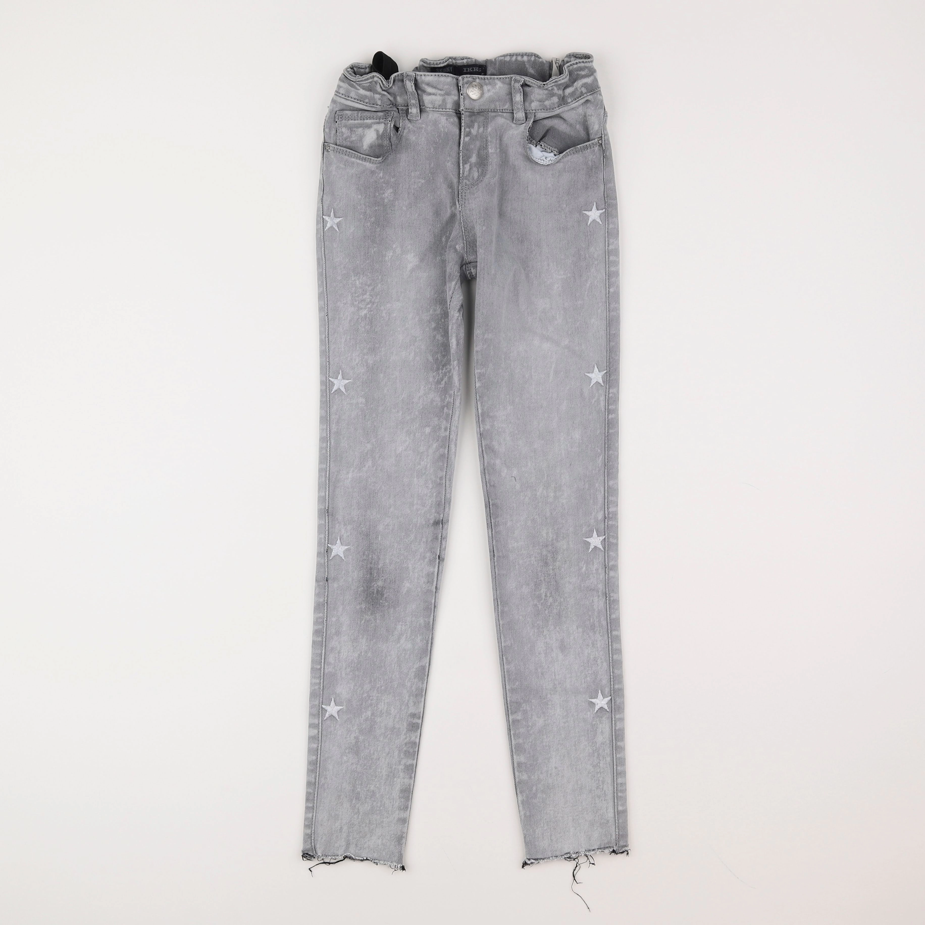IKKS - jean gris - 10 ans