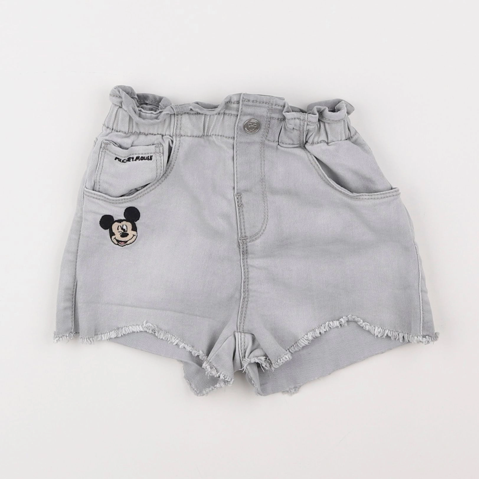 Zara - short gris - 2/3 ans