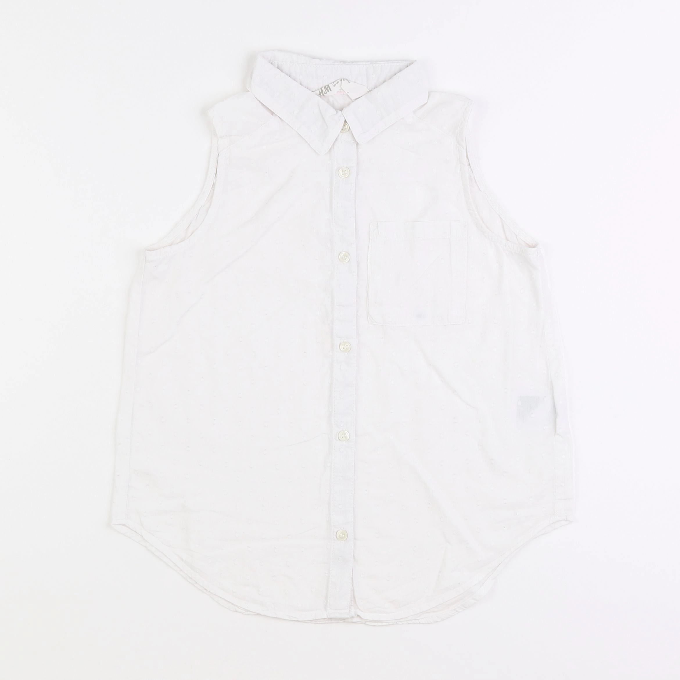 H&M - blouse blanc - 9/10 ans