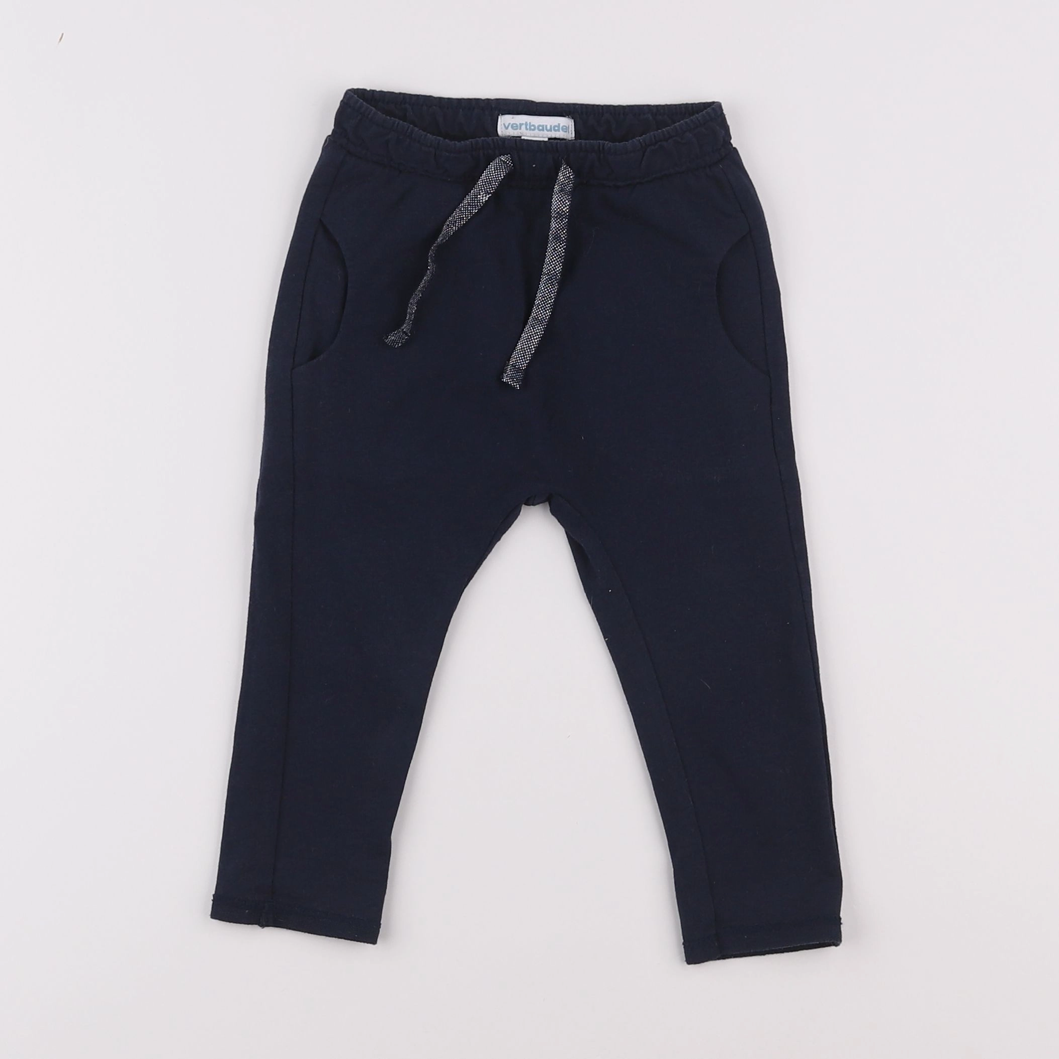Vertbaudet - jogging bleu - 9 mois