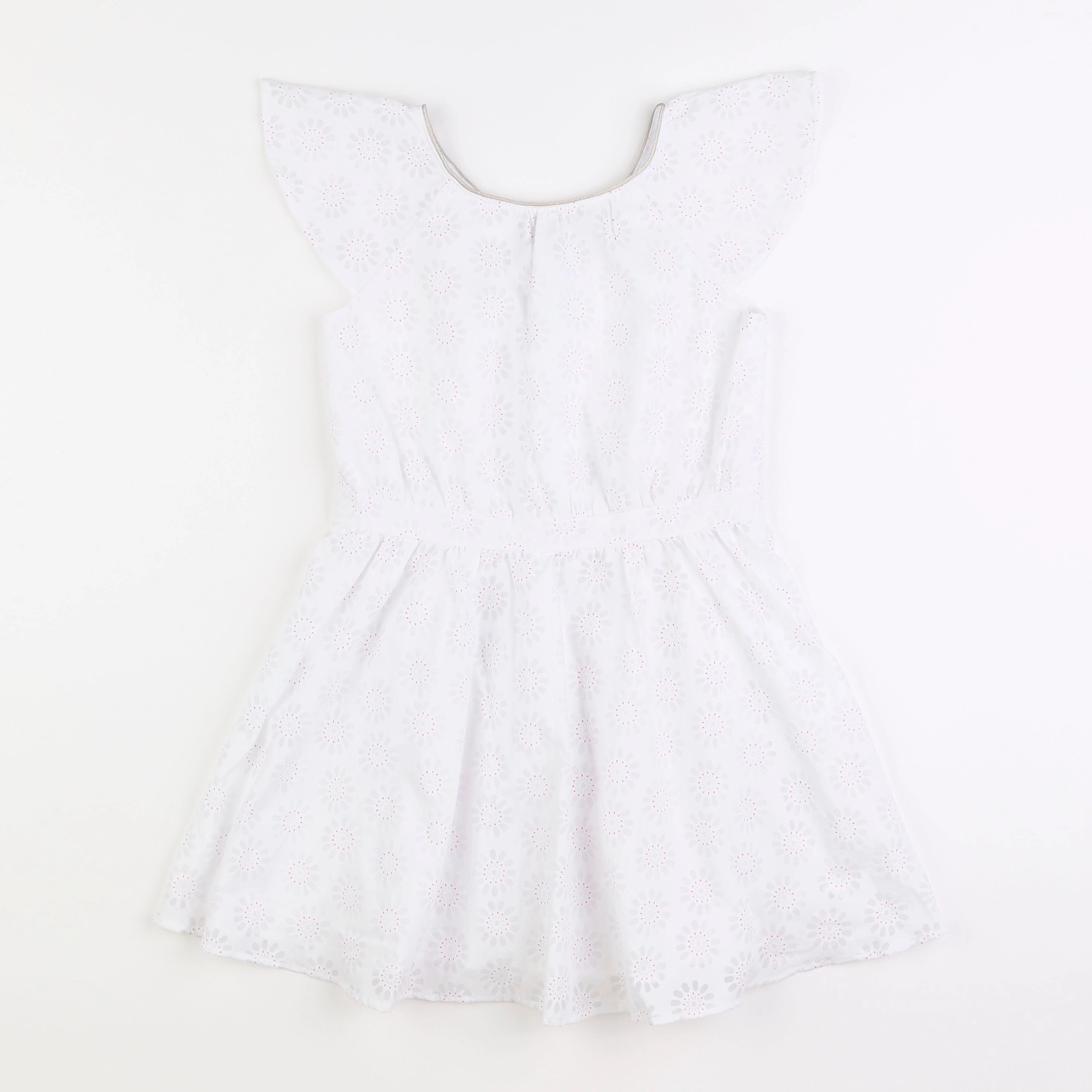 Okaidi - robe blanc - 8 ans