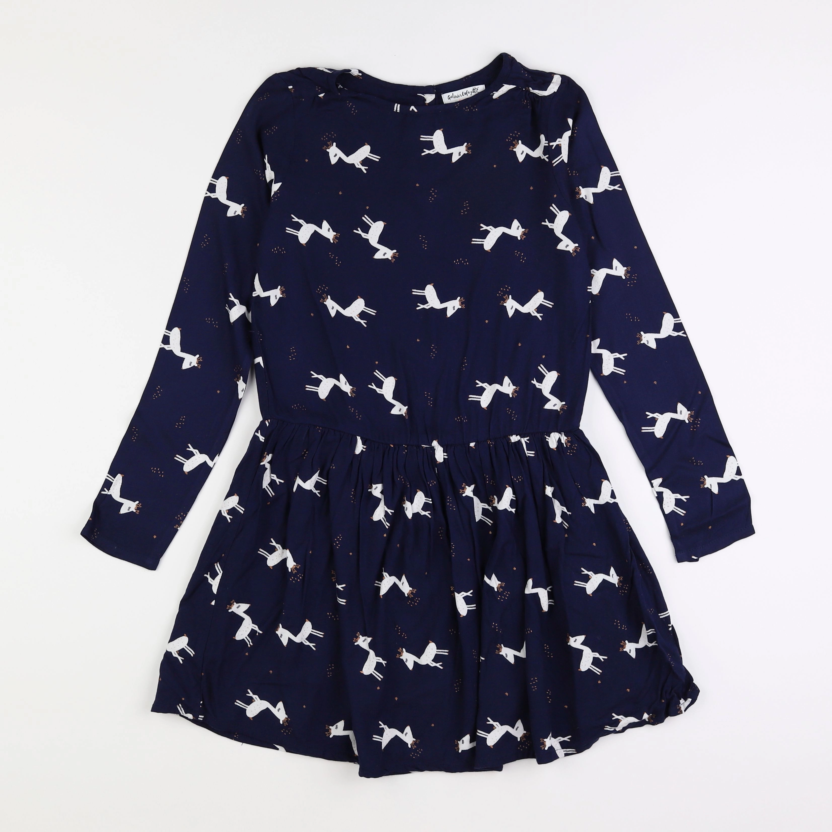 Galeries Lafayette - robe bleu - 12 ans