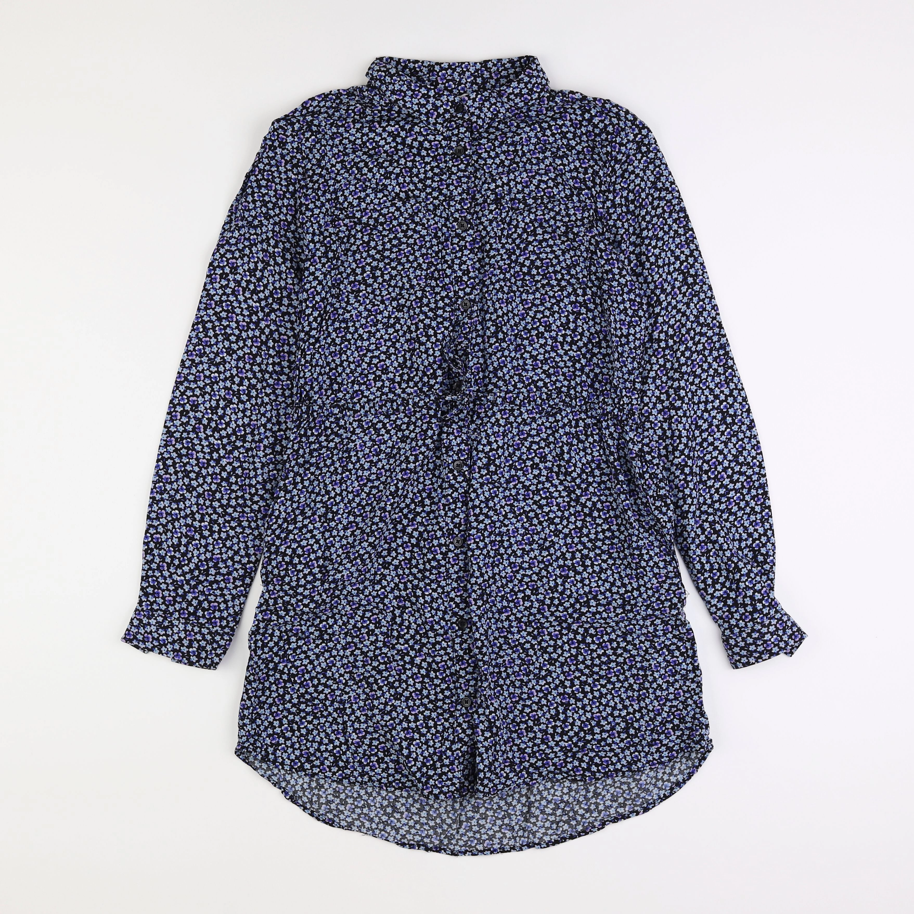 H&M - robe bleu - 12/13 ans