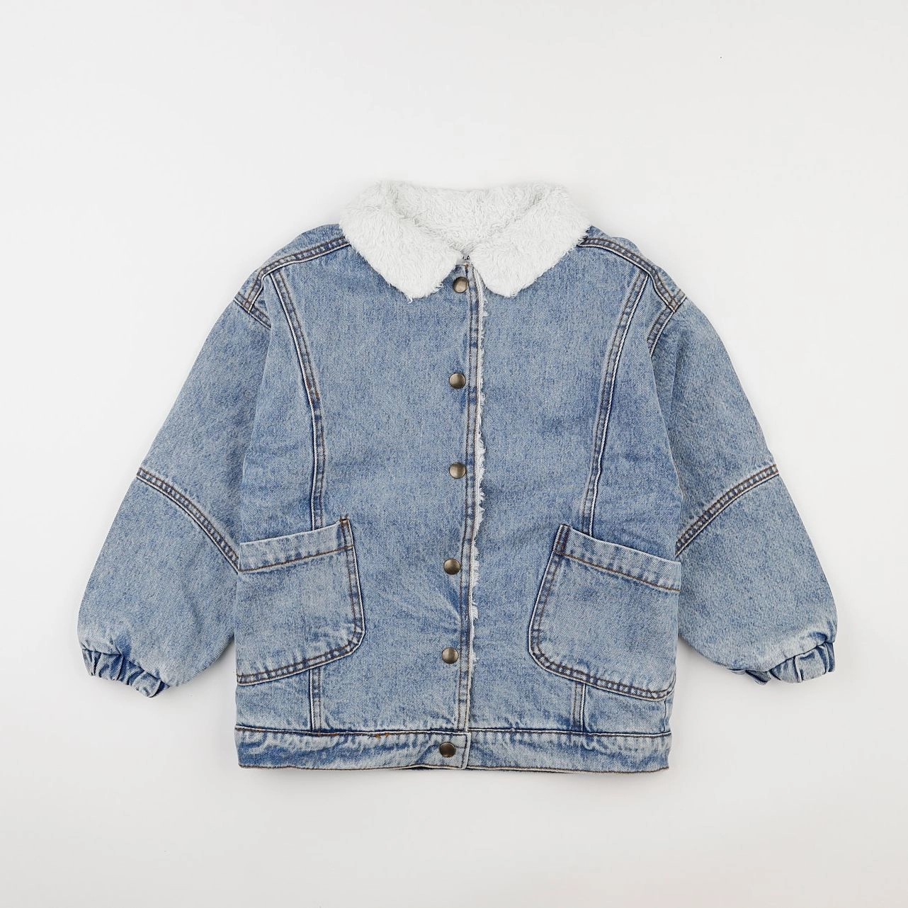 Play Up - veste doublé bleu - 12 ans