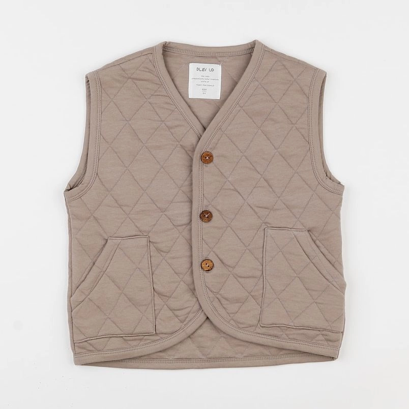 Play Up - gilet marron - 3 ans