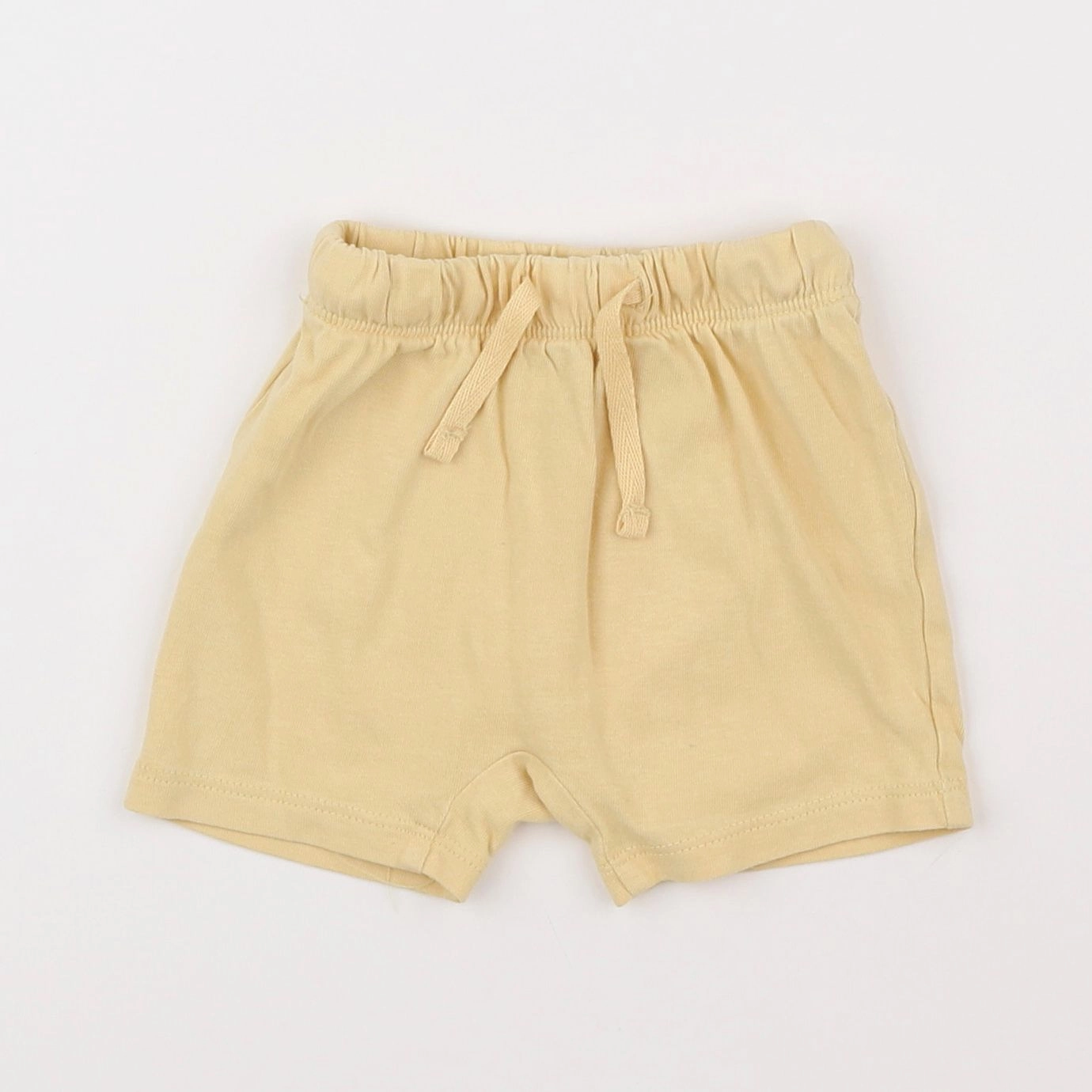 H&M - short jaune - 3/6 mois