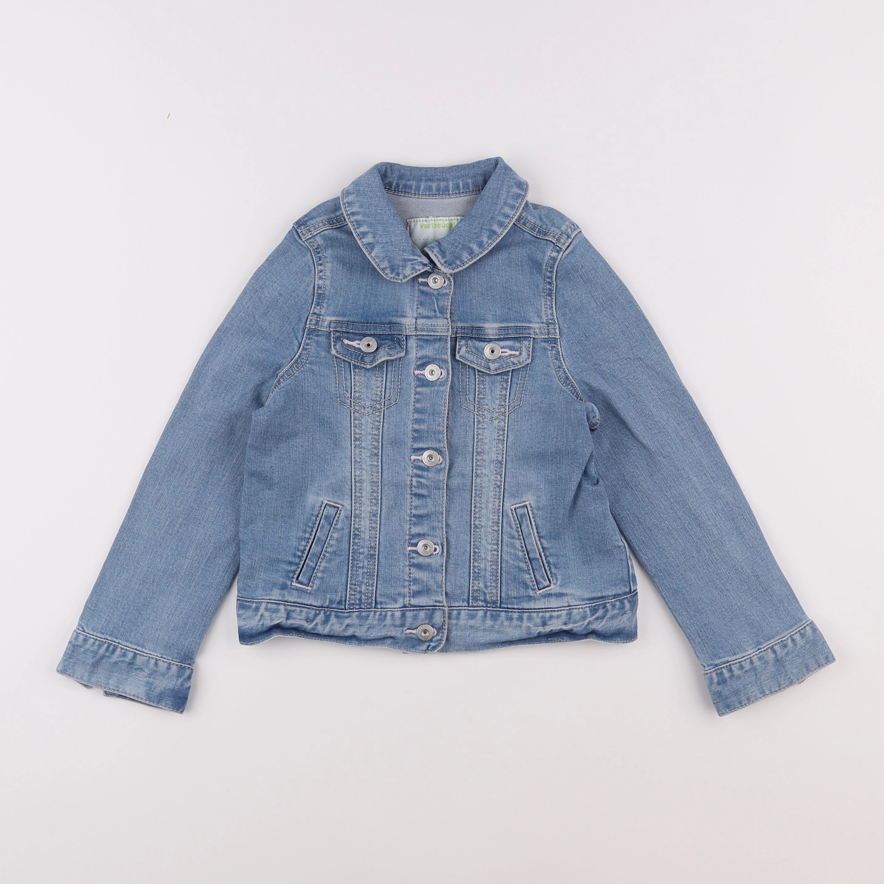 Vertbaudet - veste bleu - 6 ans