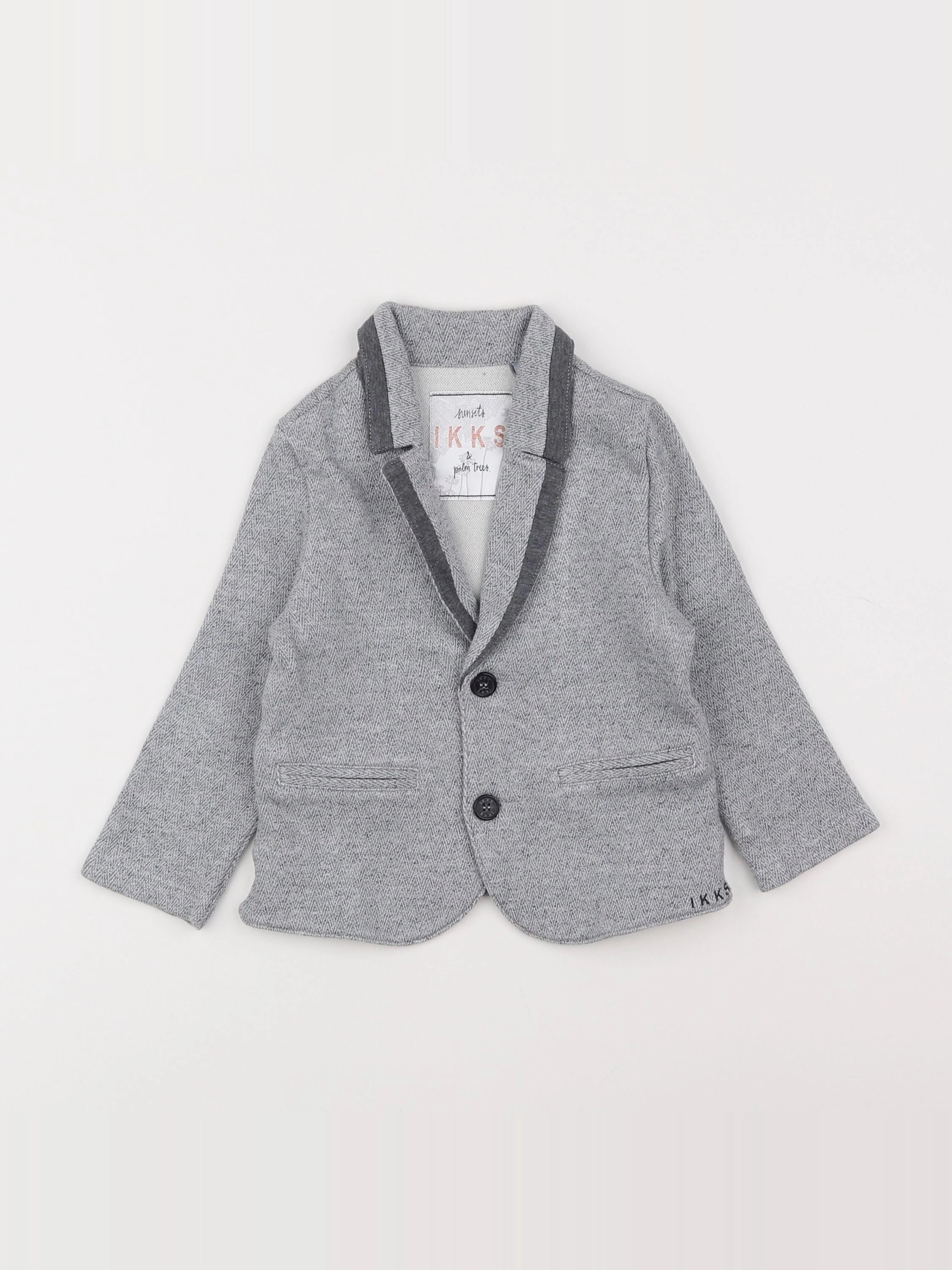 IKKS - veste gris - 2 ans