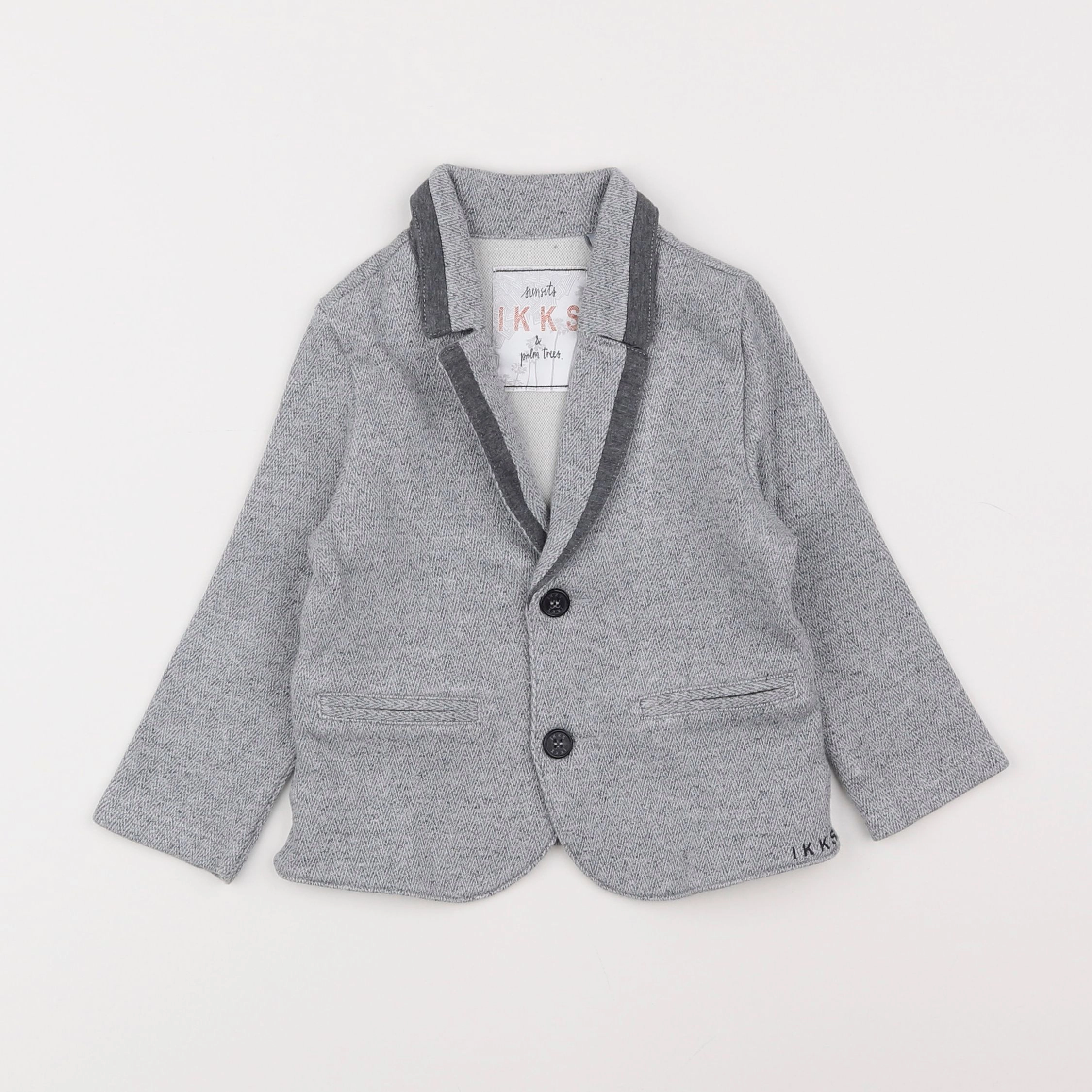 IKKS - veste gris - 2 ans