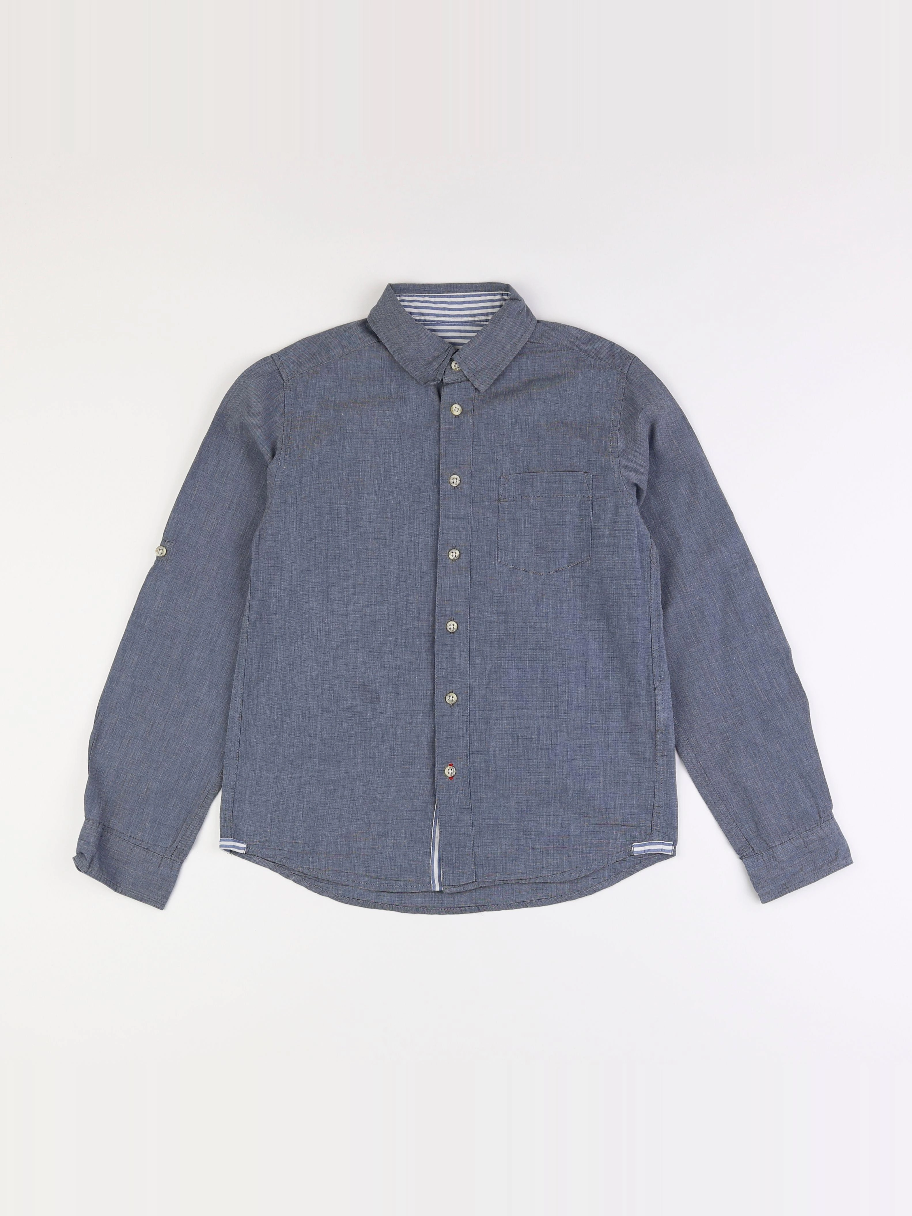 Cyrillus - chemise bleu - 10 ans
