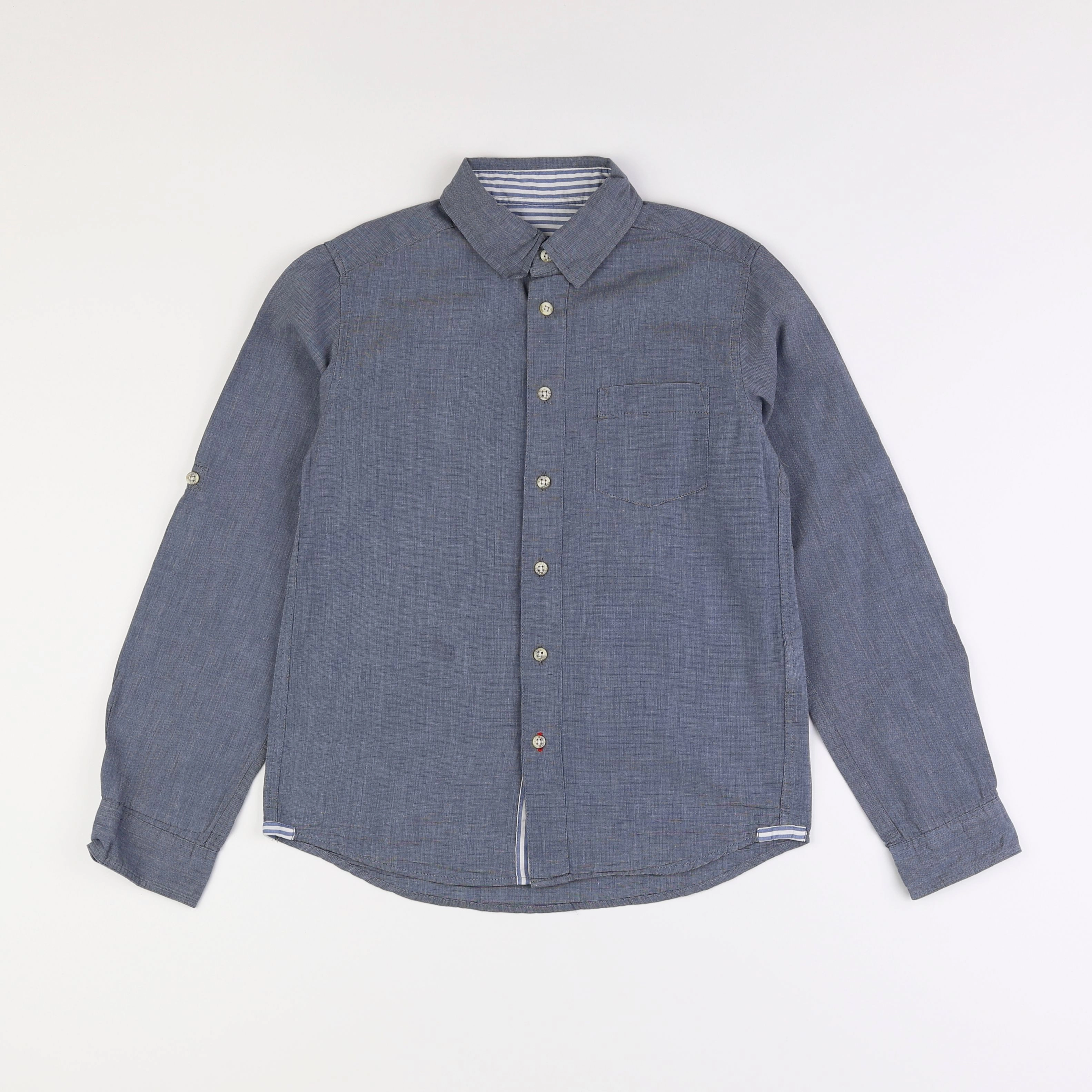 Cyrillus - chemise bleu - 10 ans