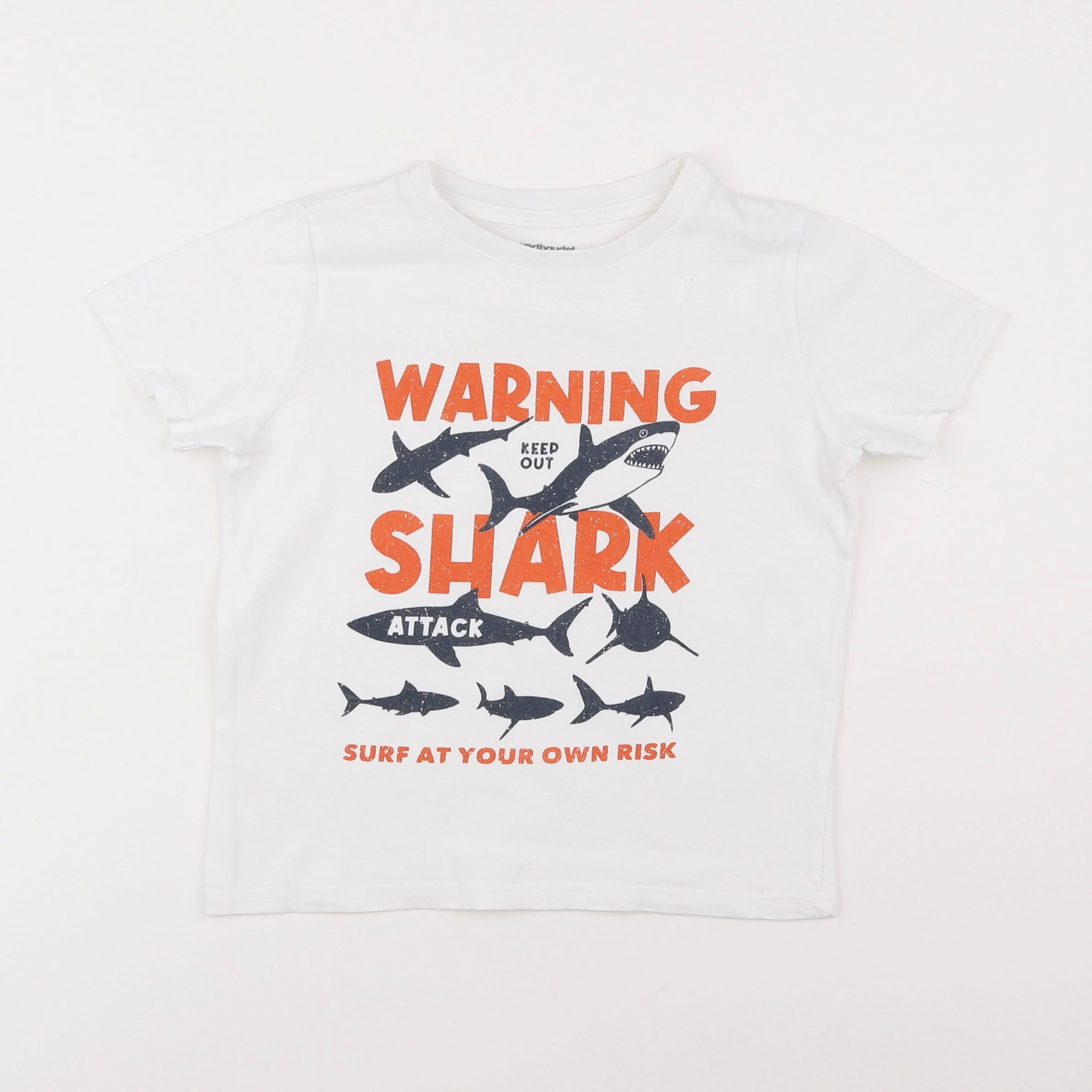 Vertbaudet - tee-shirt blanc - 5 ans