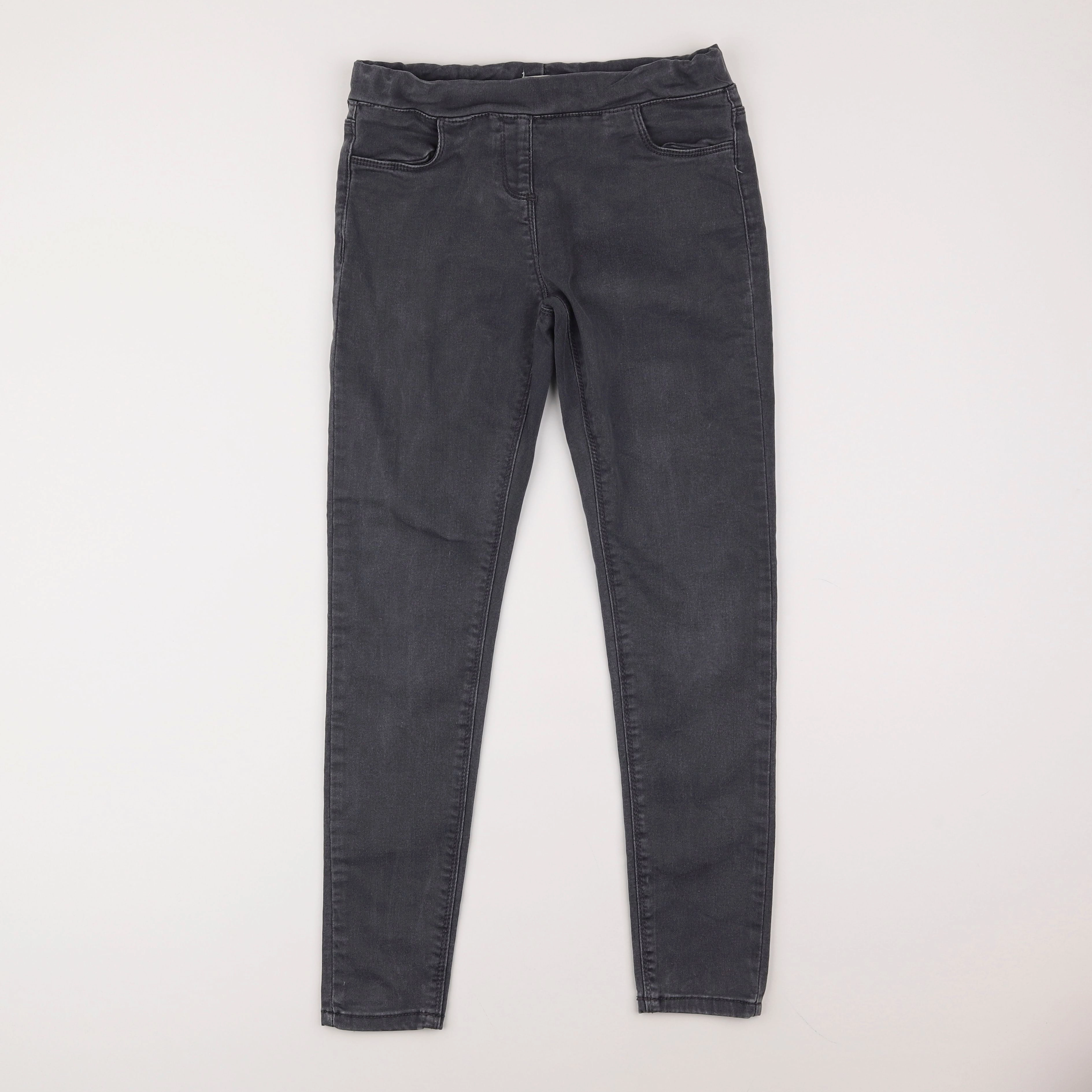 Vertbaudet - jegging gris - 12 ans