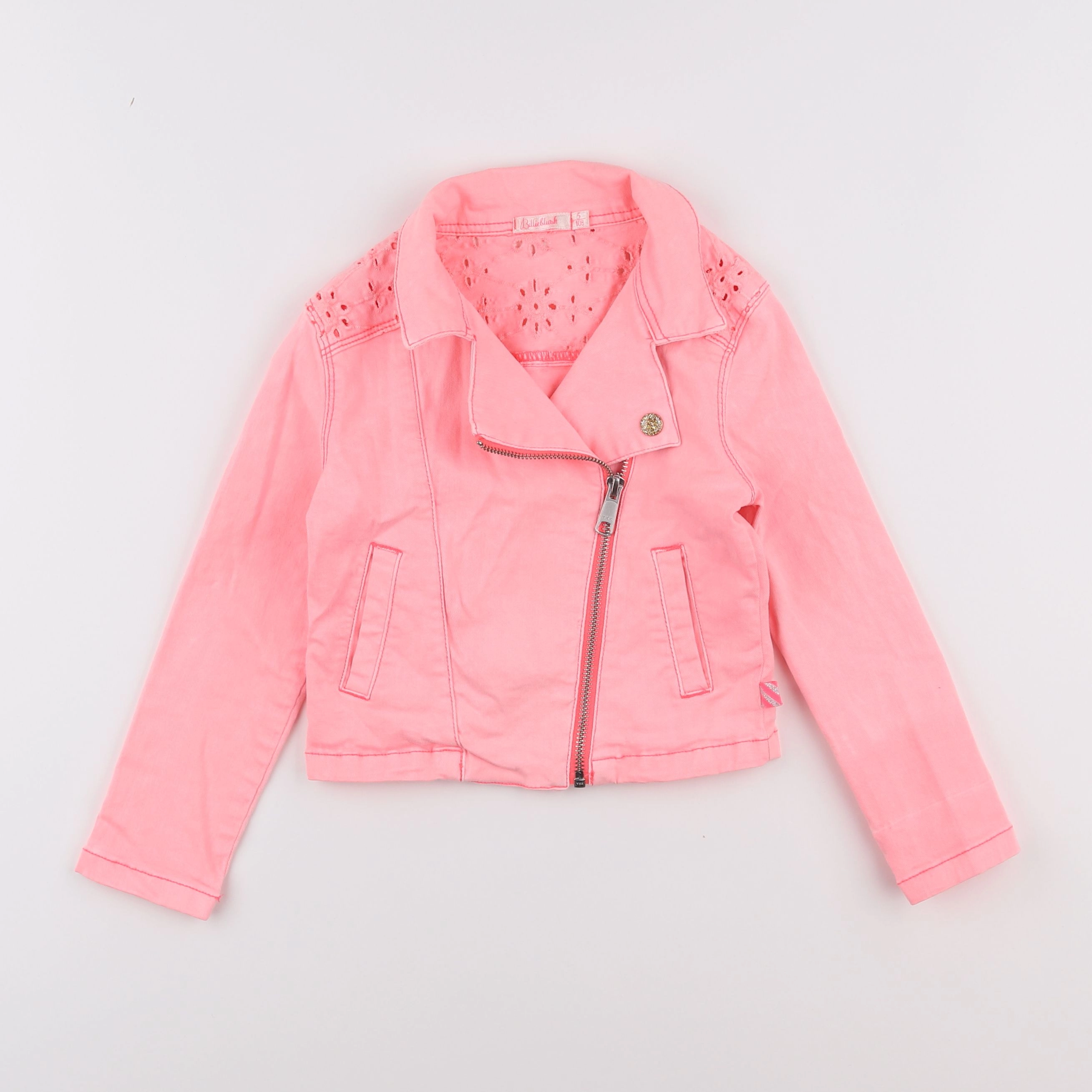 Billie Blush - veste rose - 5 ans