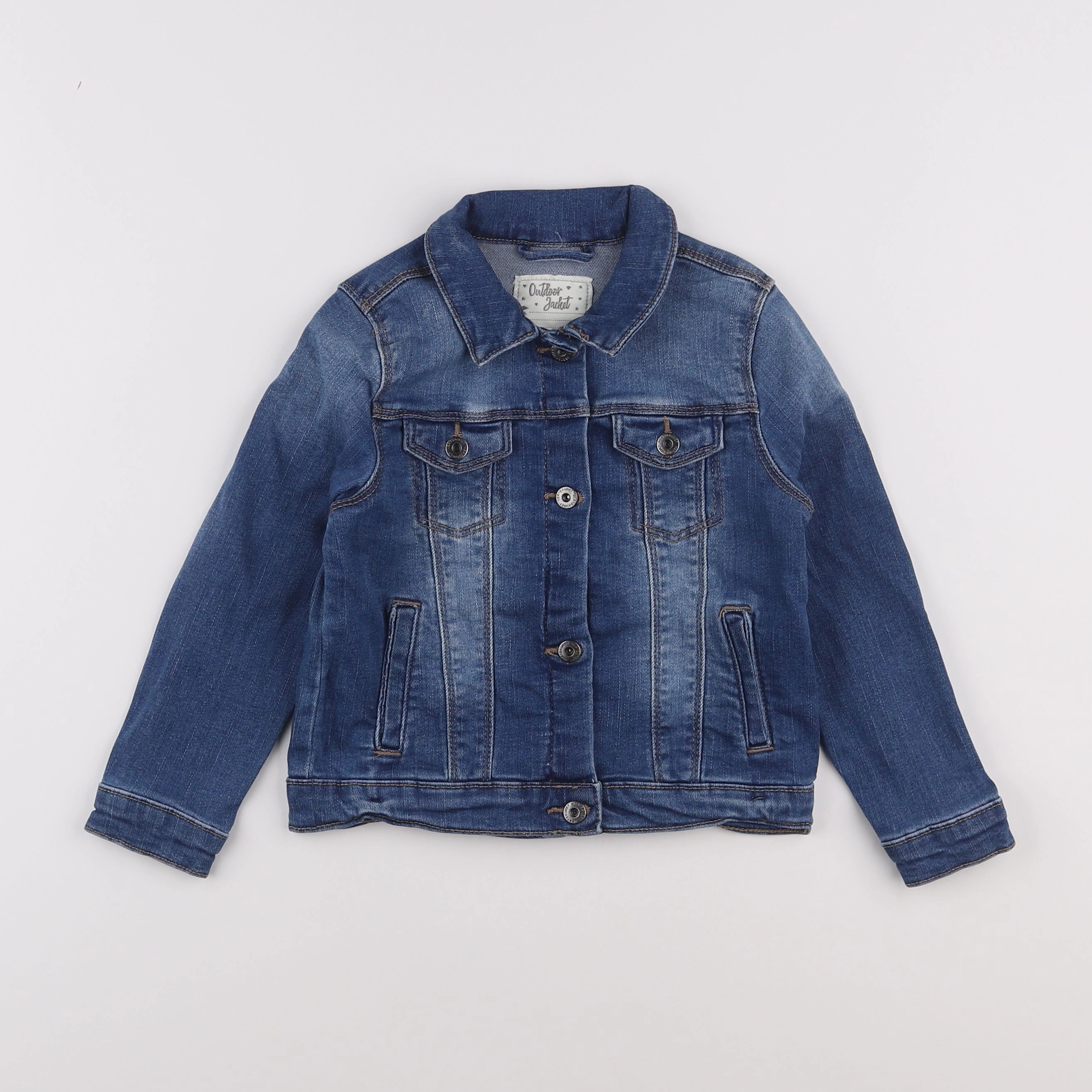 Vertbaudet - veste bleu - 5 ans