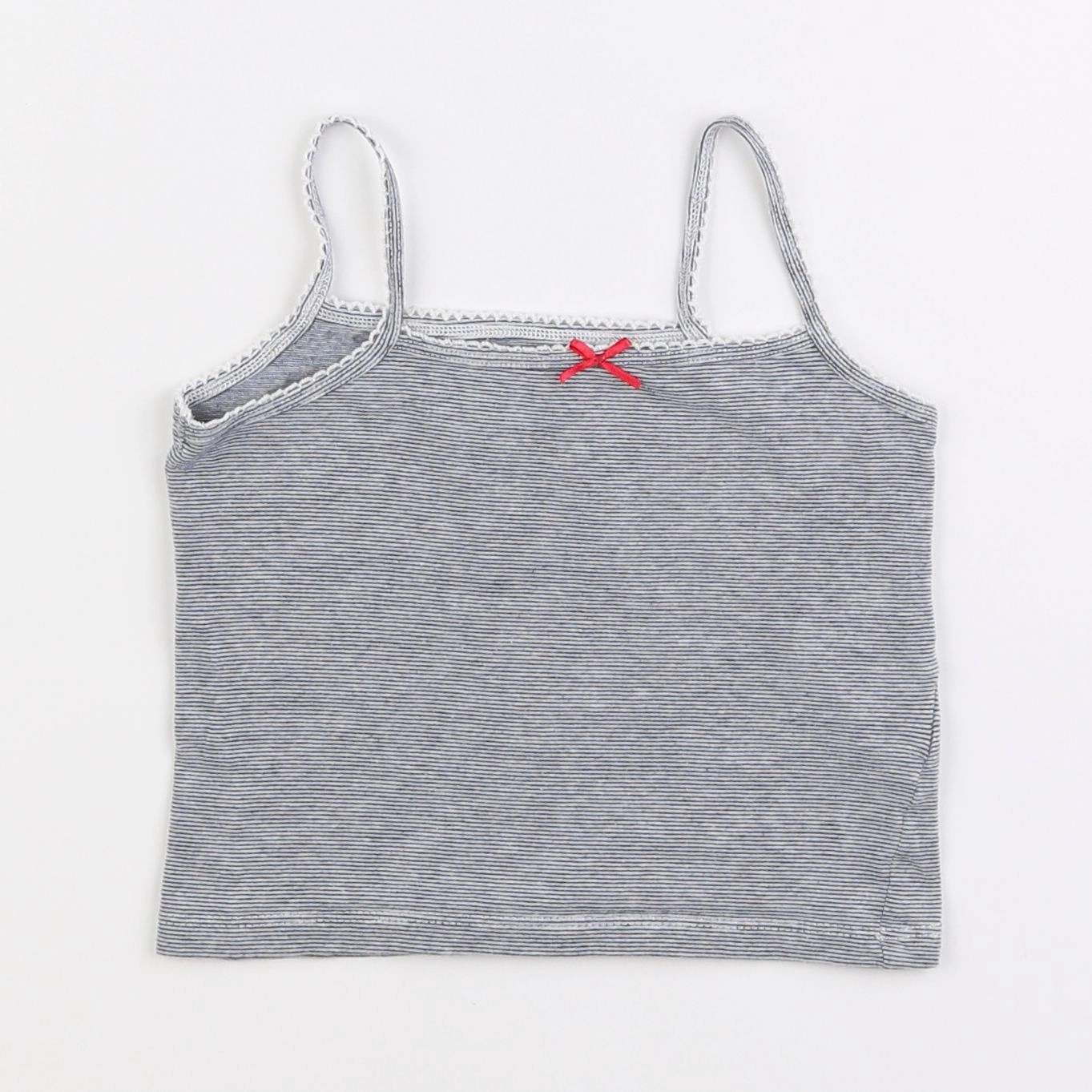 Vertbaudet - maillot de corps gris - 2 ans