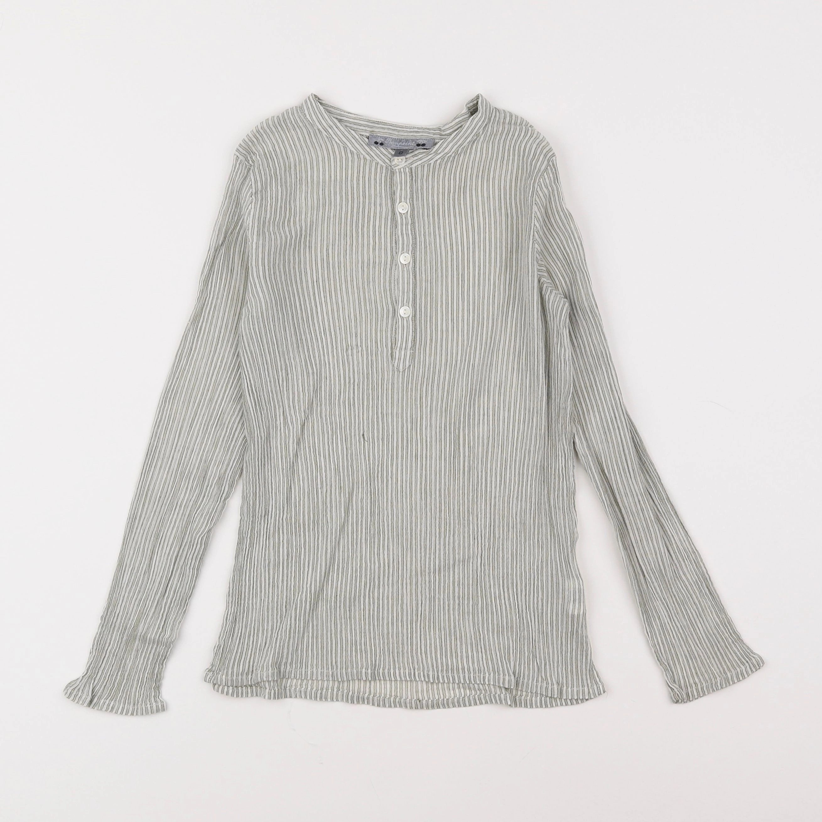 Bonpoint - chemise vert - 8 ans