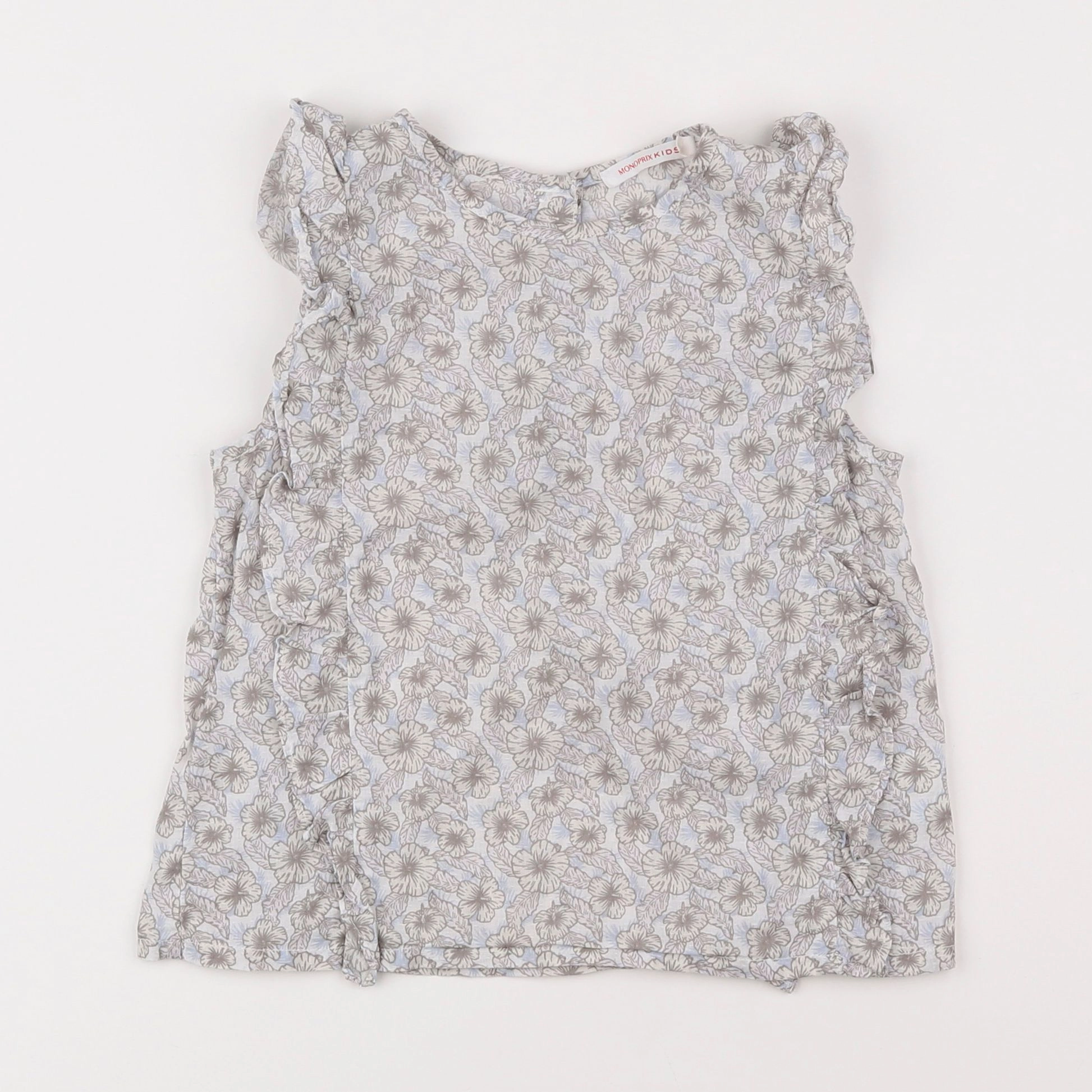 Monoprix - blouse gris - 5 ans