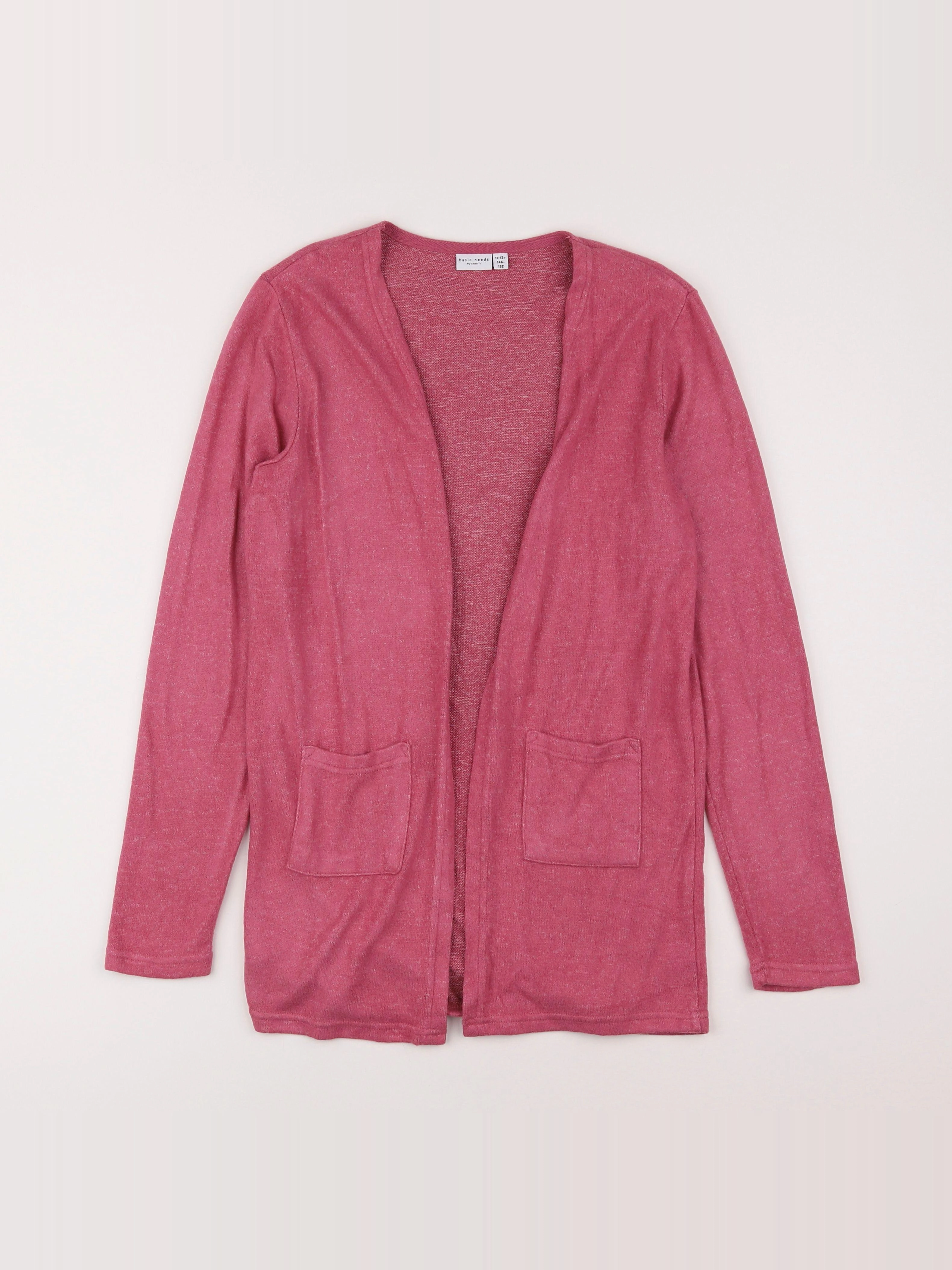 Name it - gilet rose - 11/12 ans